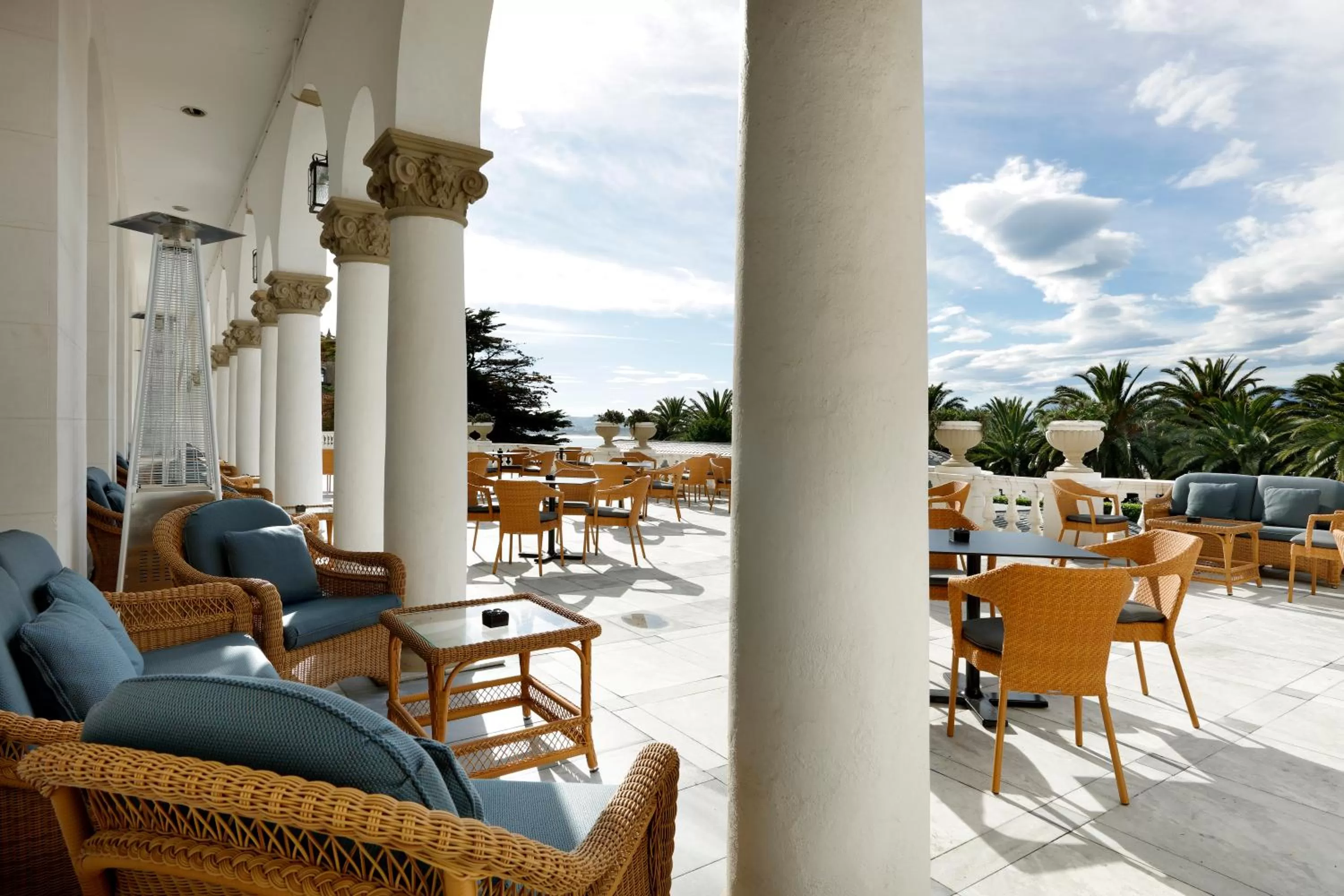 Balcony/Terrace in Eurostars Hotel Real