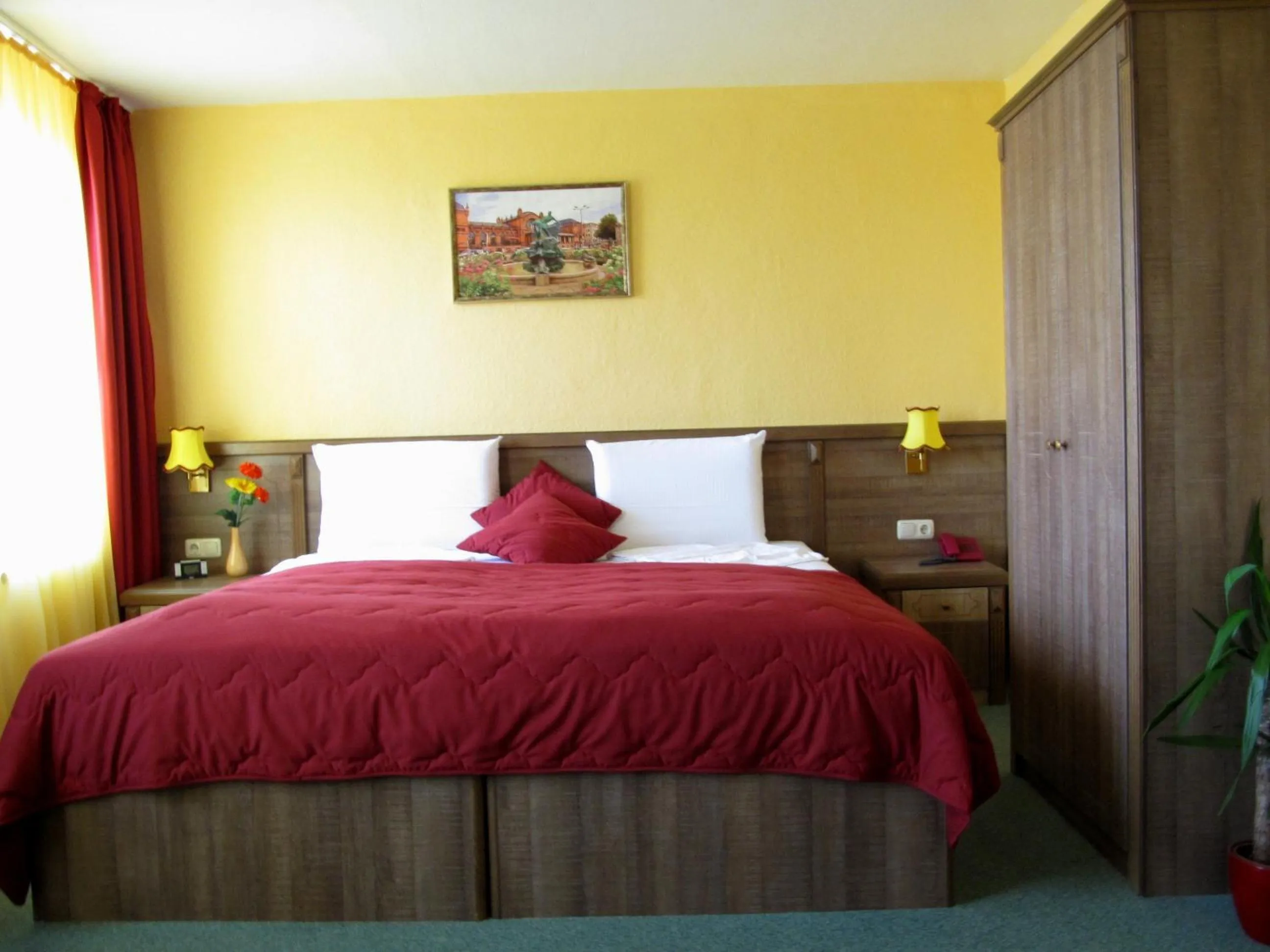 Bed in Hotel am Hauptbahnhof