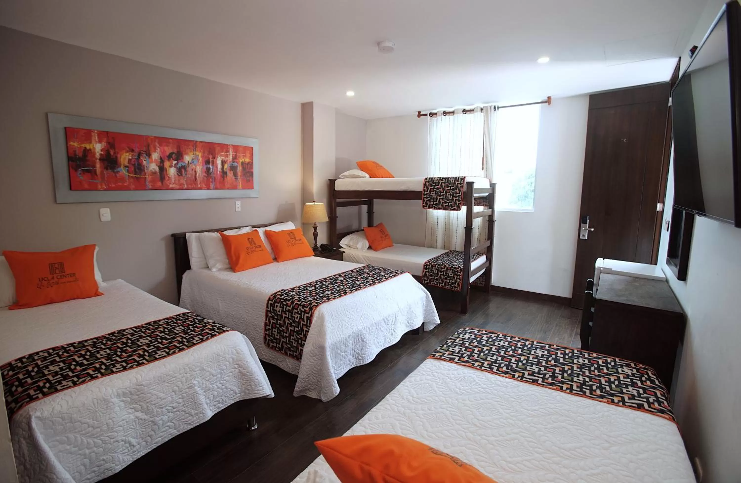 Photo of the whole room in Hotel Ucla Center