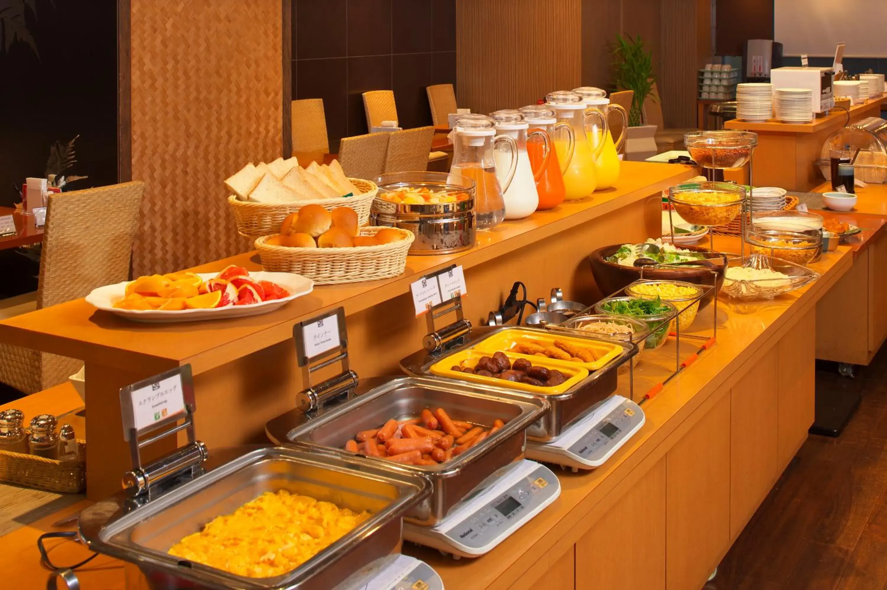 Buffet breakfast, Food in Chisun Hotel Hiroshima