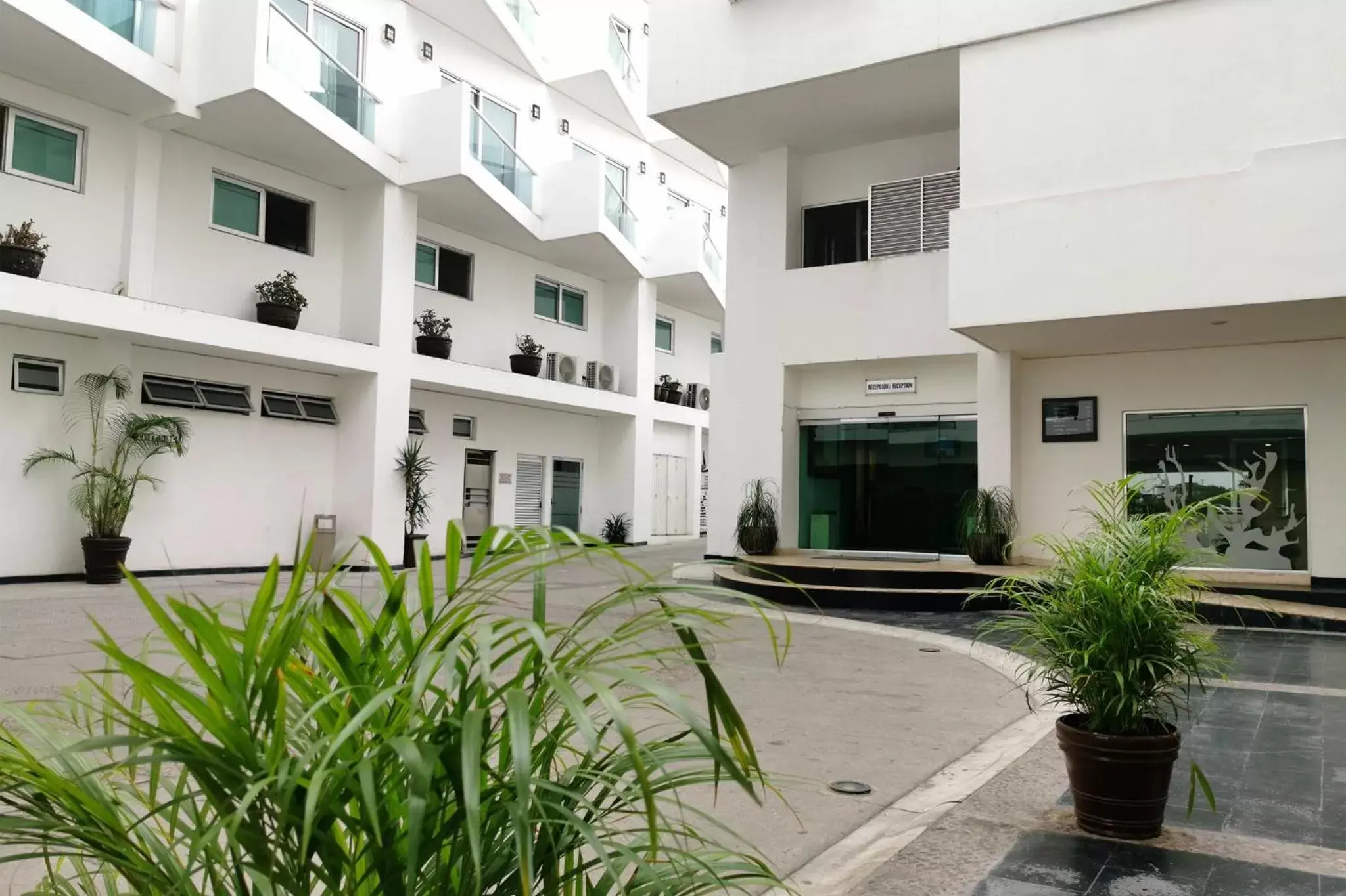 Property building in Coral Island Beach View Hotel Property building in Coral Island Beach View Hotel