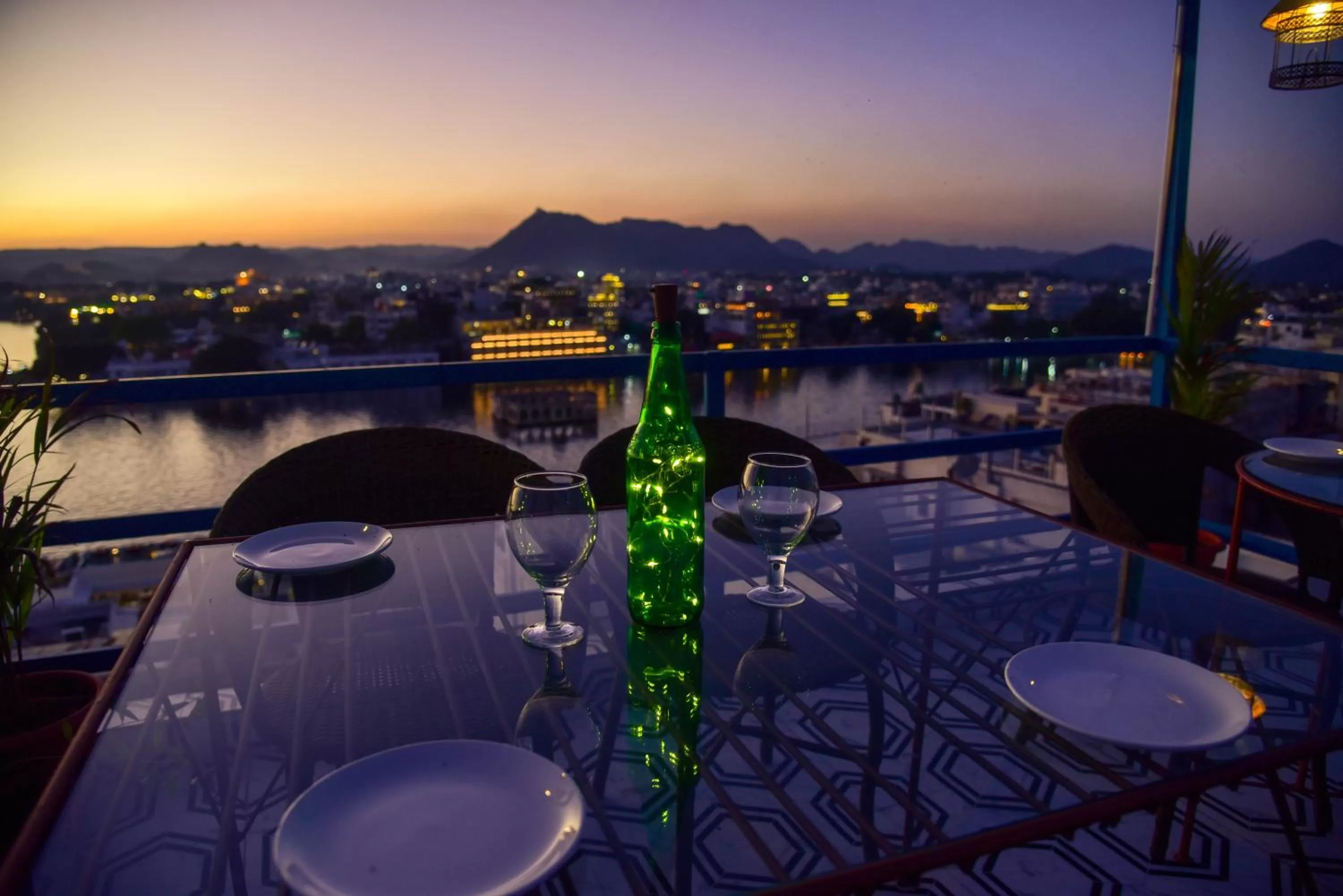 Natural landscape in Hotel Casa by the lake