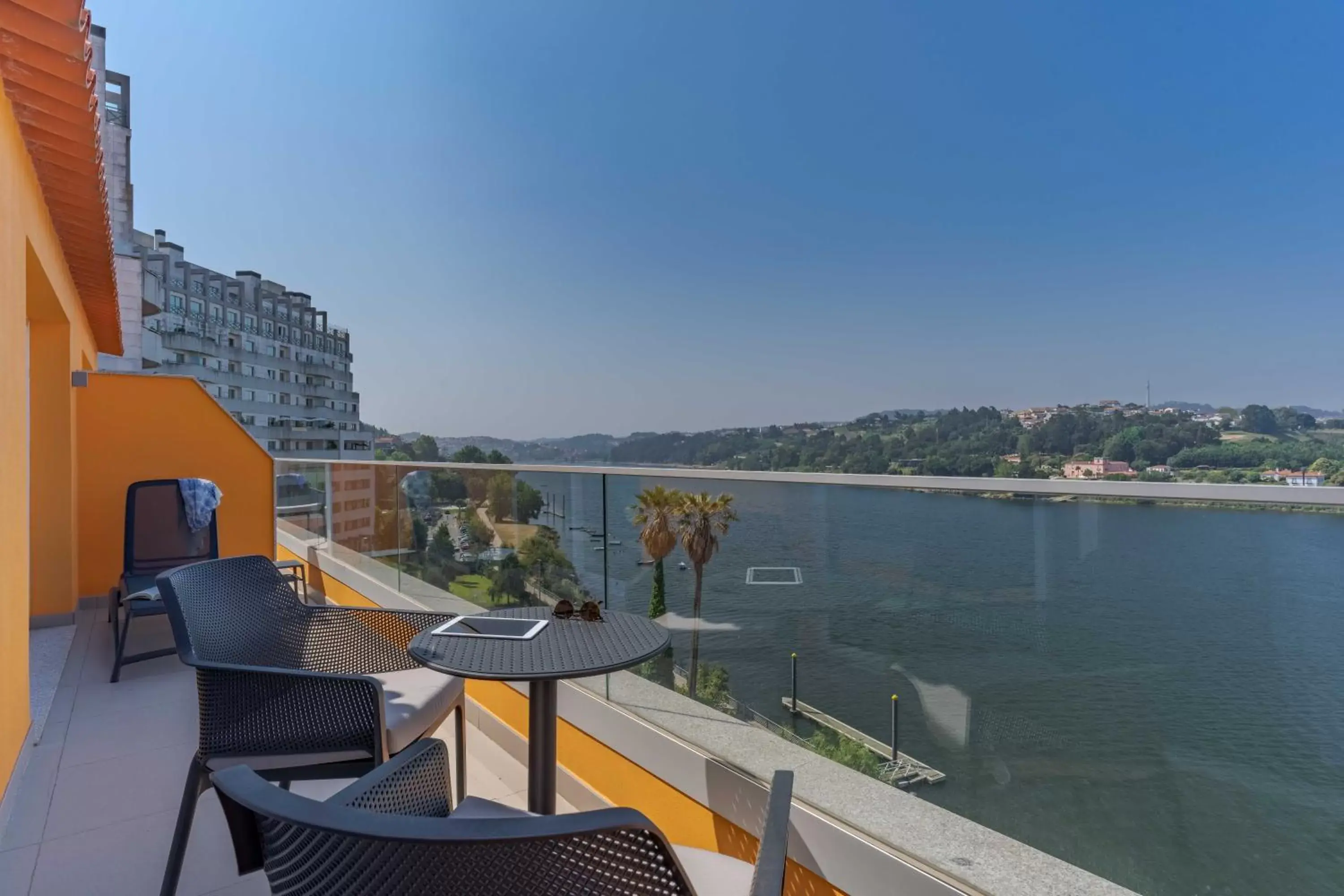 View (from property/room), Balcony/Terrace in Pestana Douro Riverside