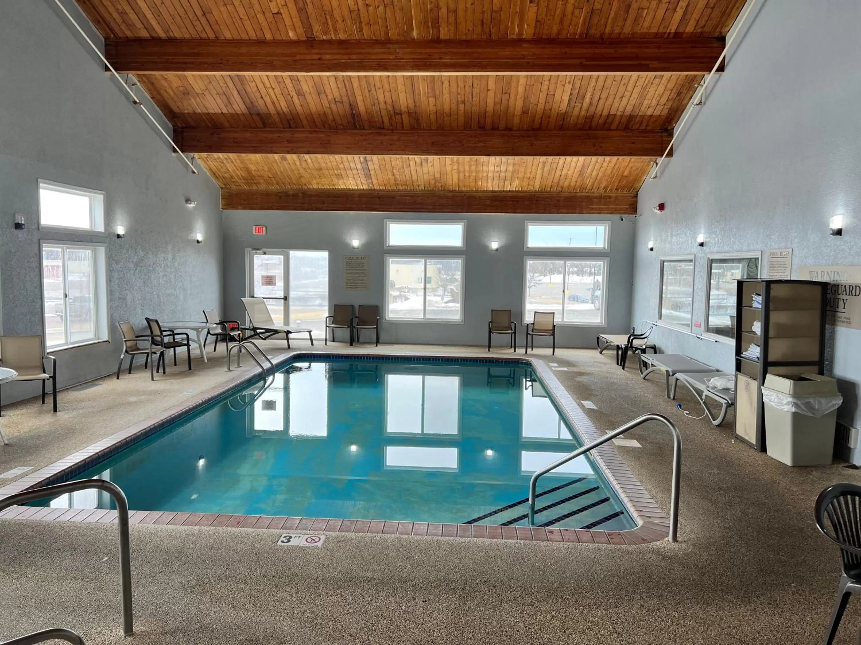 Swimming pool in GrandStay Hotel and Suite Waseca