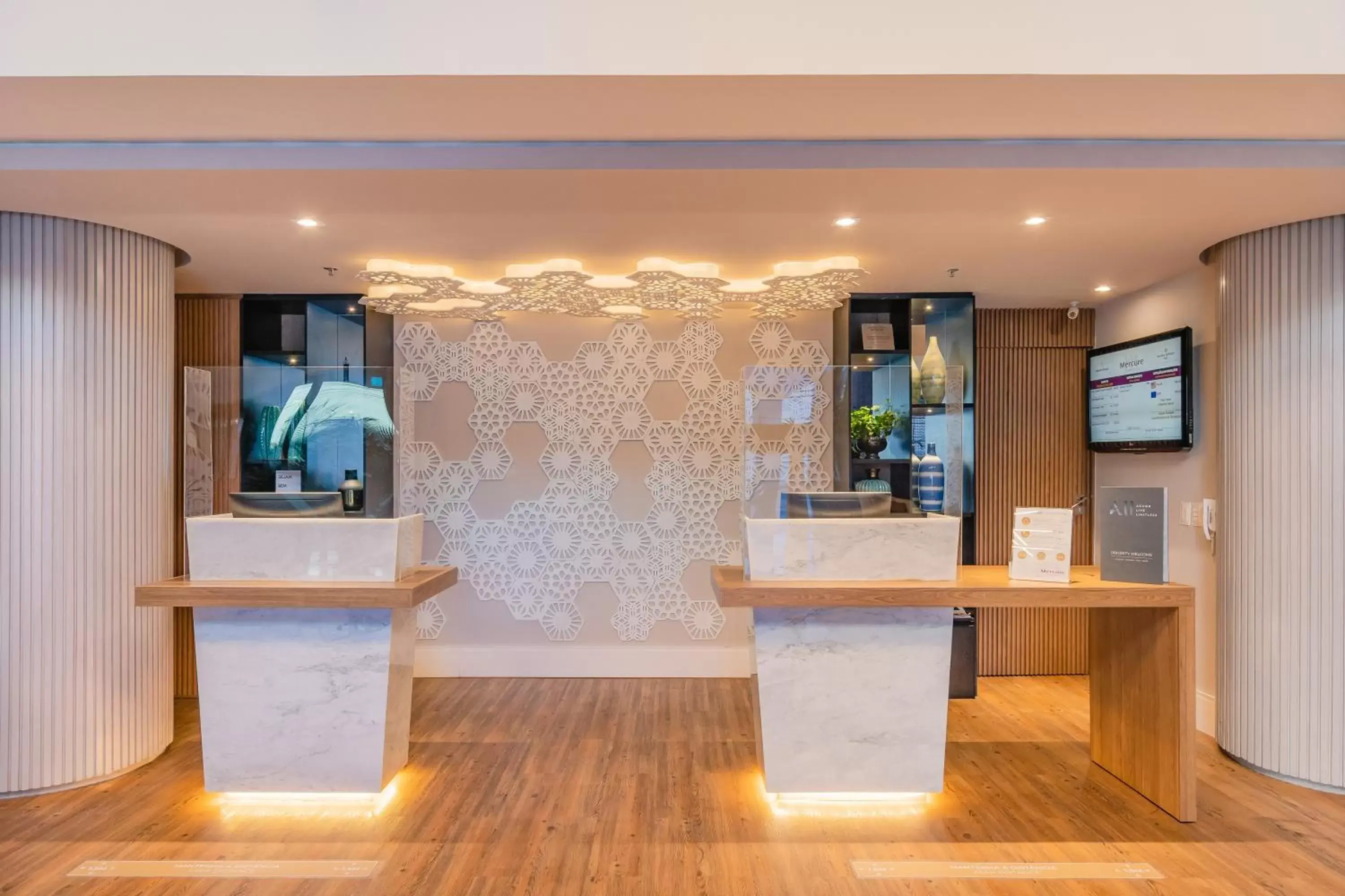 Lobby or reception in Mercure Fortaleza Meireles Lobby or reception in Mercure Fortaleza Meireles