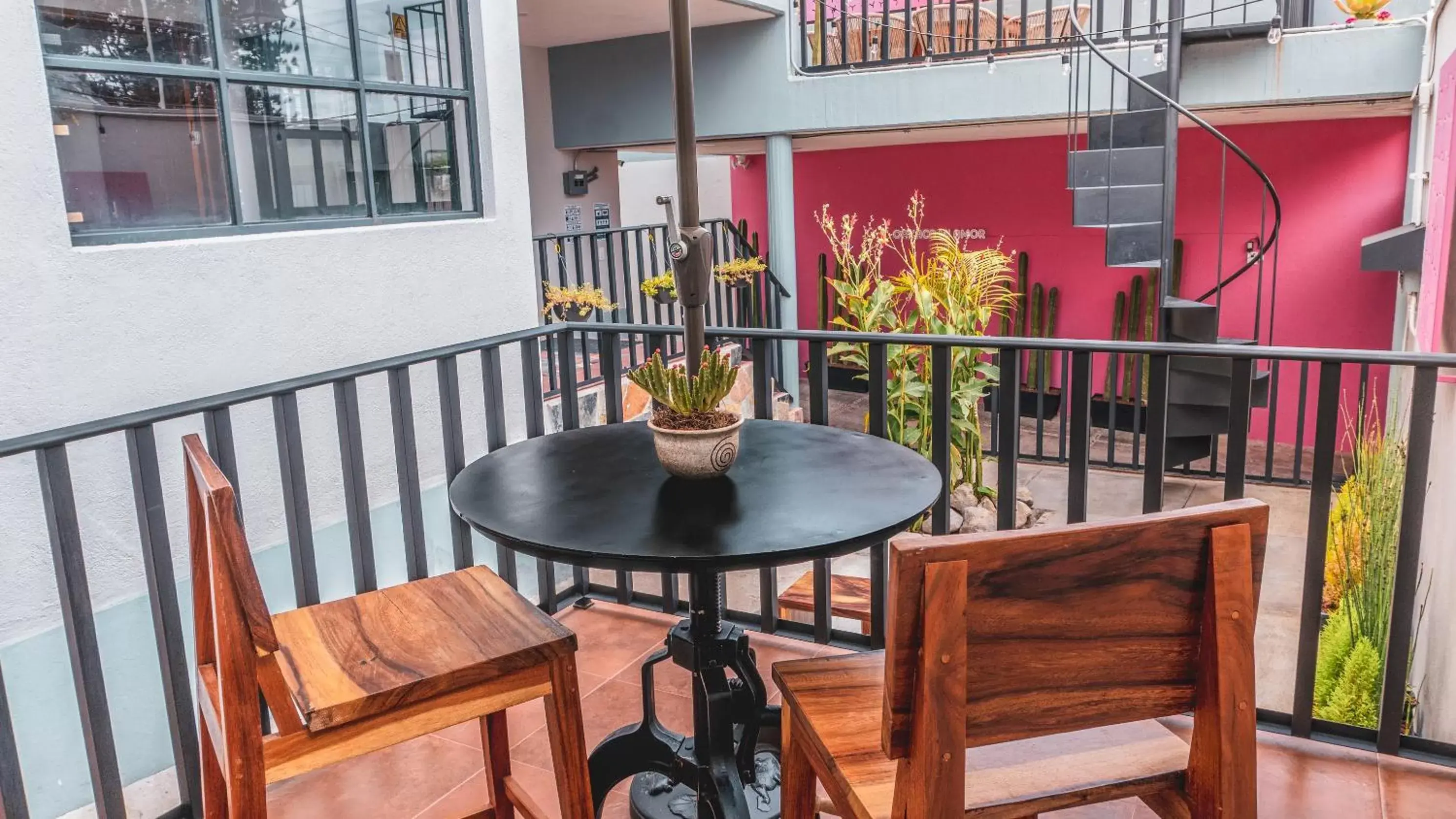 Restaurant/places to eat, Balcony/Terrace in Casa Soledad