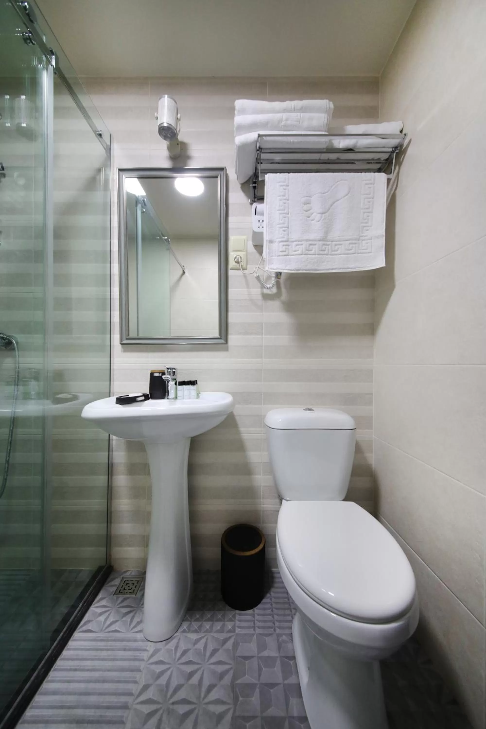 Bathroom in Hotel InnDigo in Kutaisi