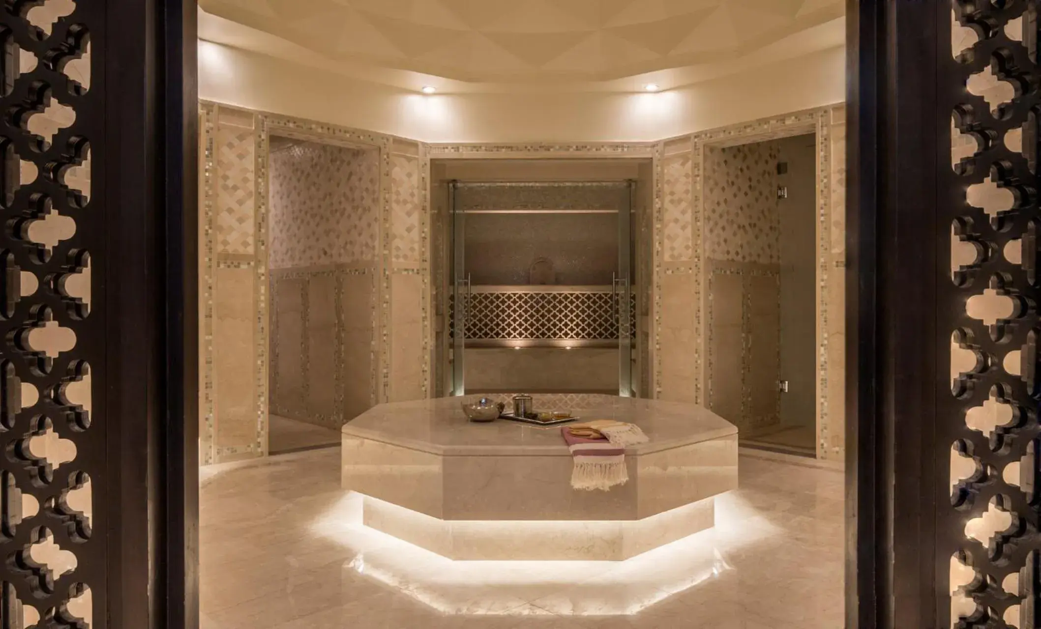 Steam room, Bathroom in Four Seasons Hotel Tunis