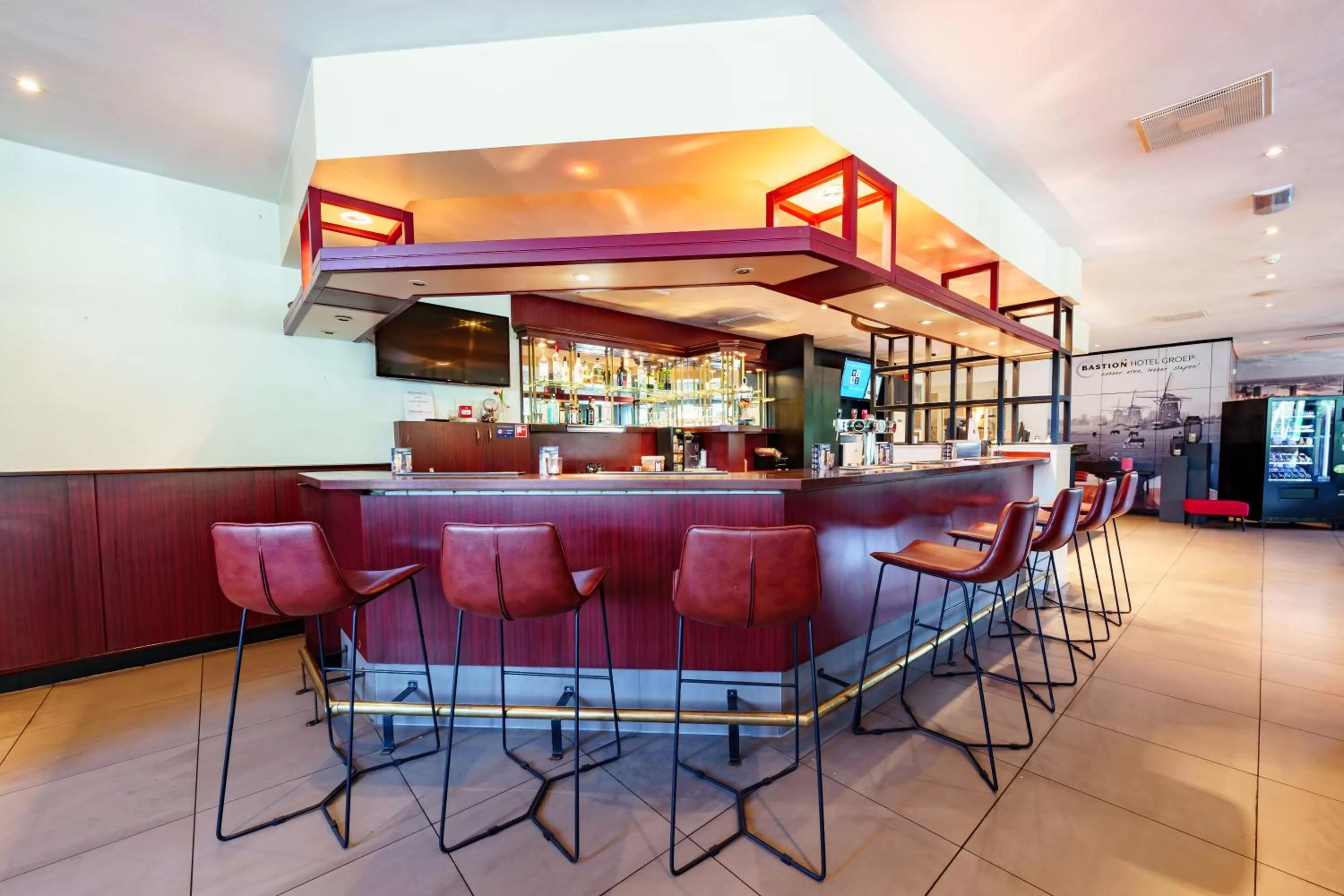 Lounge or bar in Bastion Hotel Rotterdam Zuid
