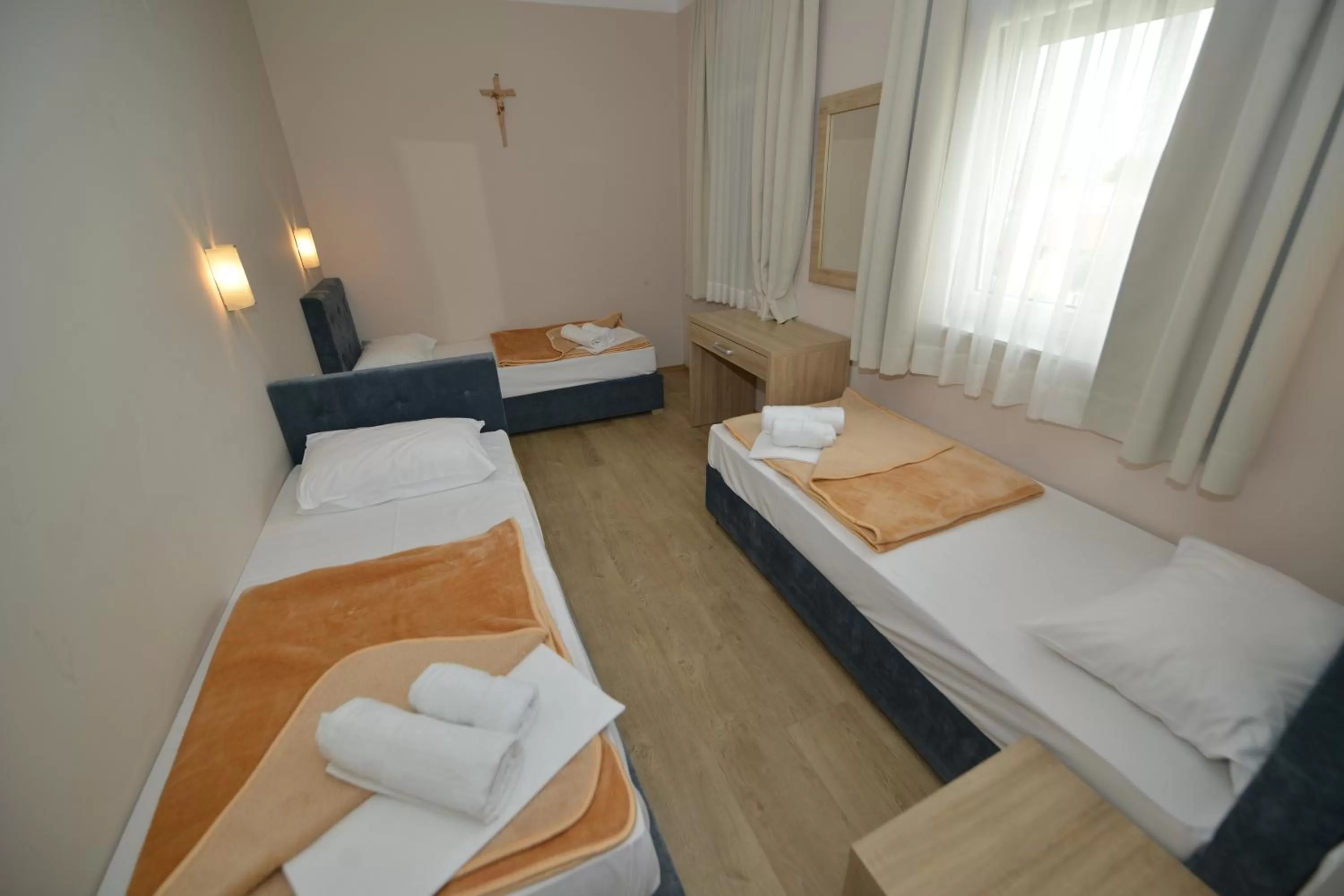 Bed in Hotel Rosabel