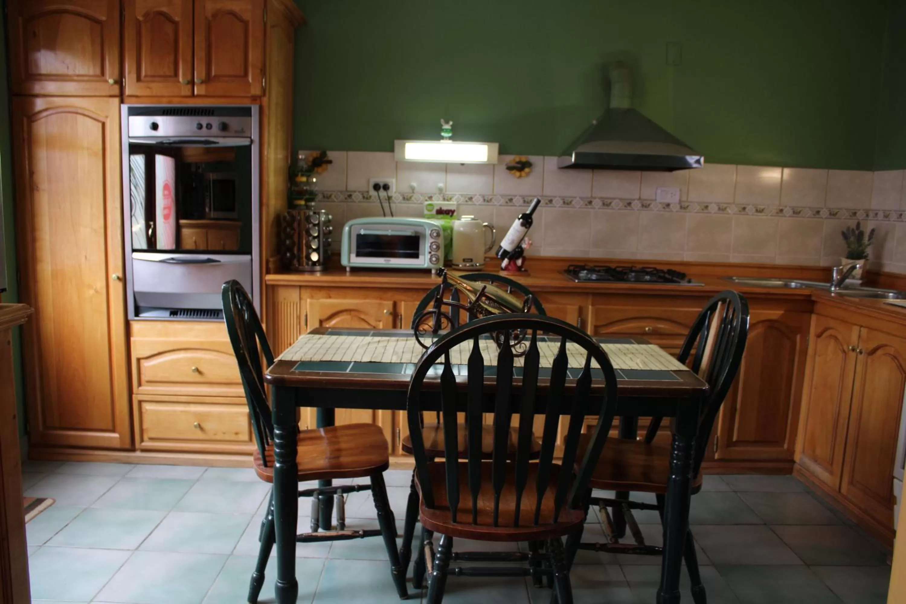 Kitchen or kitchenette in Mysten Kepen B&B