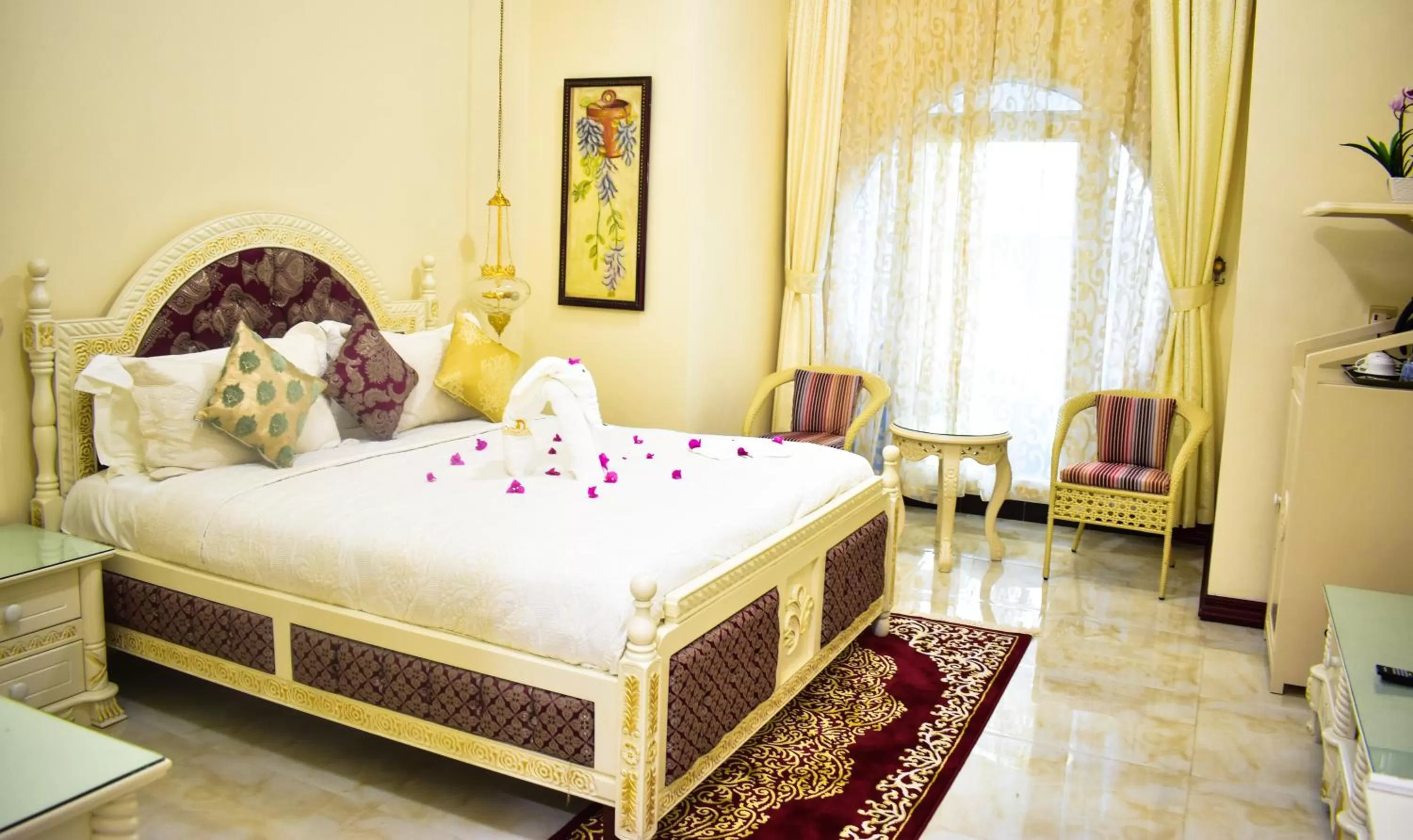 Bedroom, Bed in Madinat Al Bahr Business & Spa Hotel