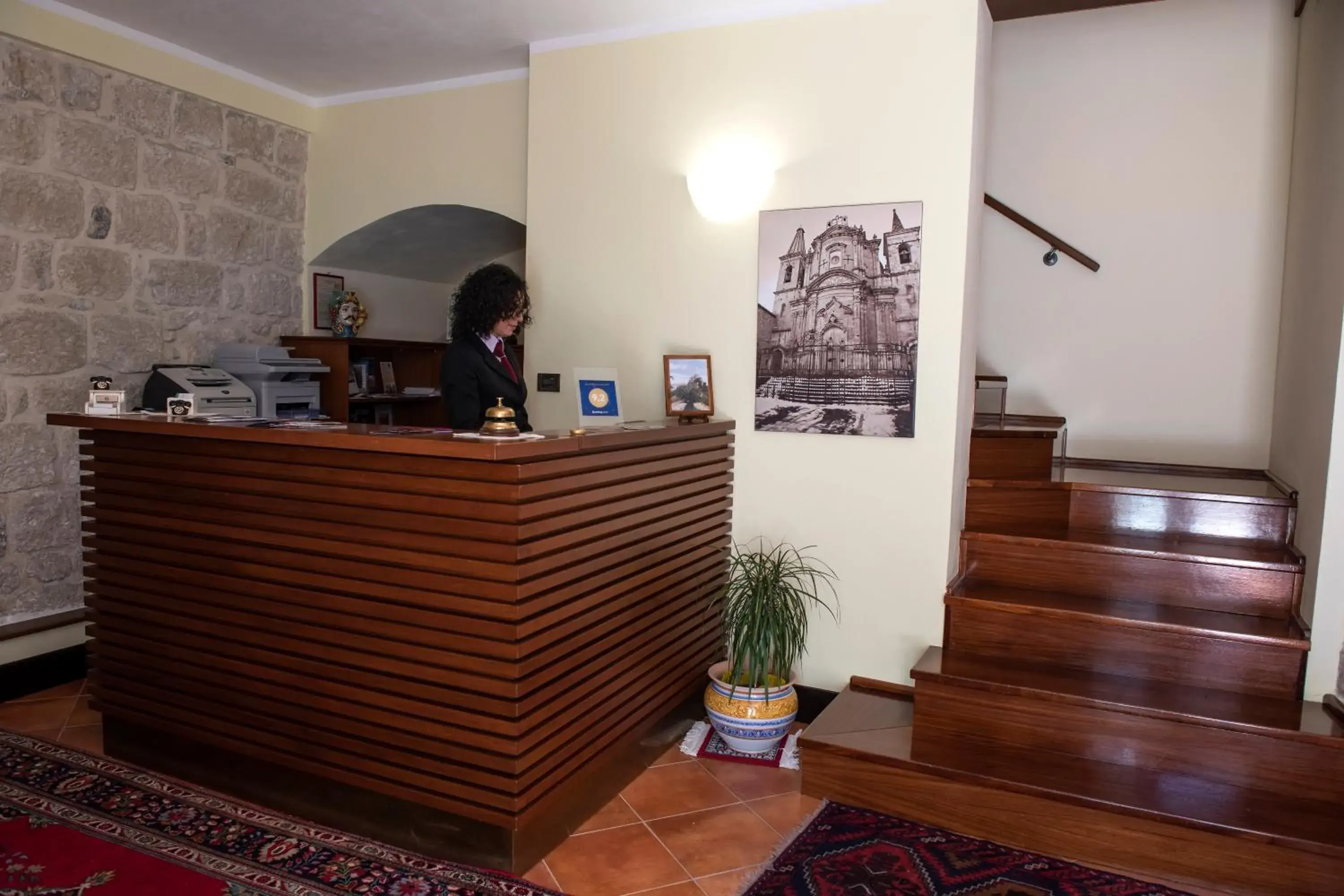 Staff, Lobby/Reception in Hotel Residenza Petra