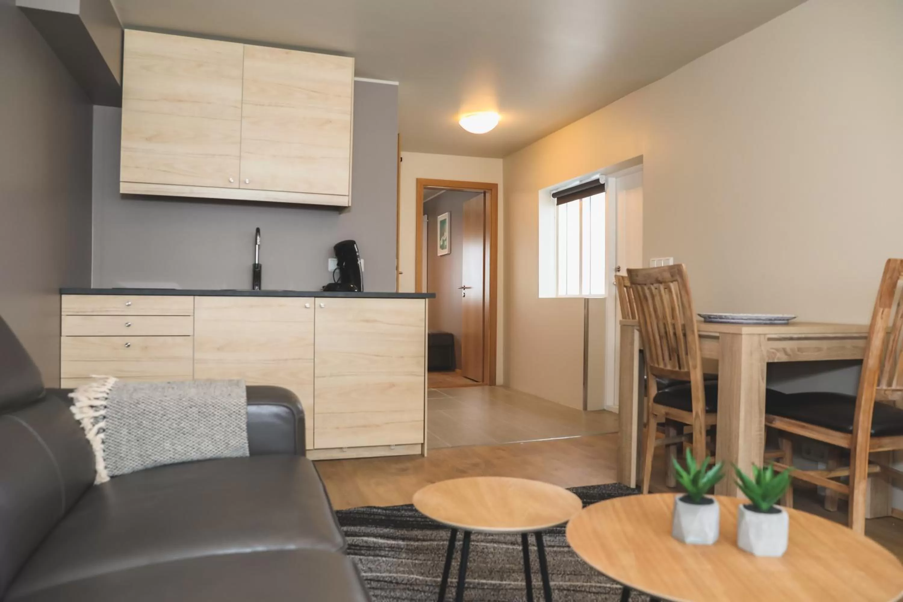 Kitchen or kitchenette in E18 Apartments