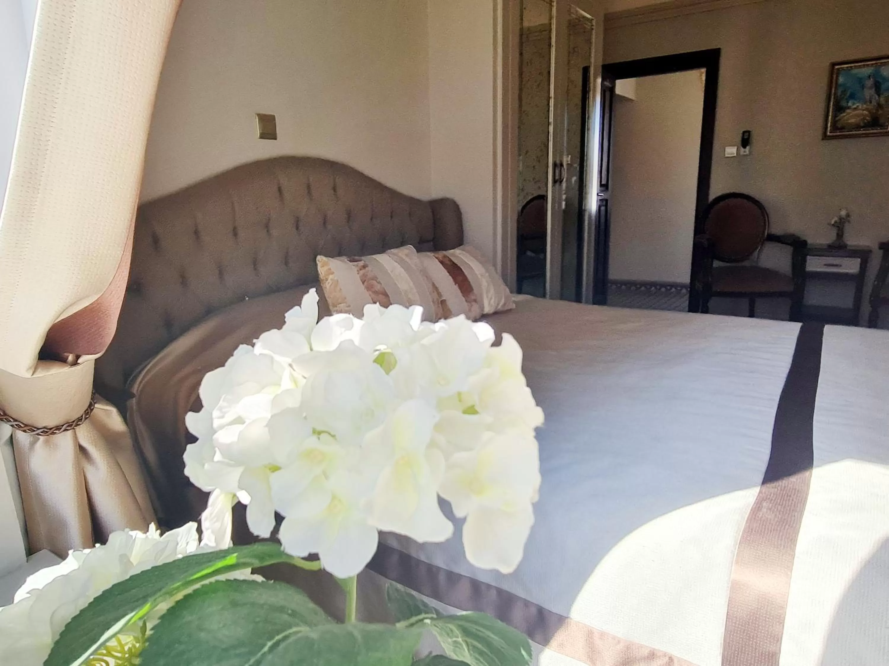 Bed in SOFIA BOUTIQUE HOTEL