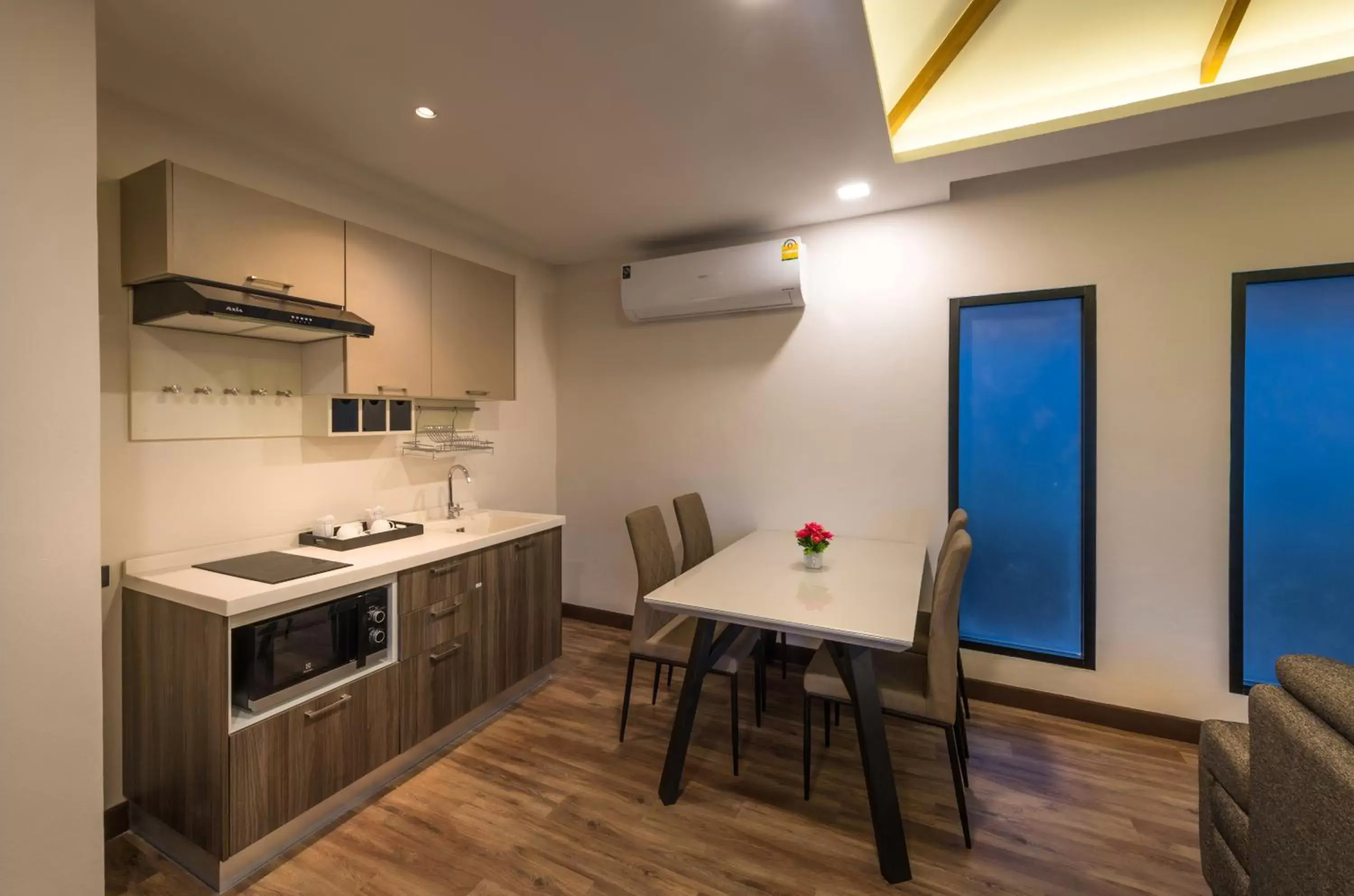 Kitchen/Kitchenette in Cher​mantra​ Aonang​ Resort & Pool​ Suite