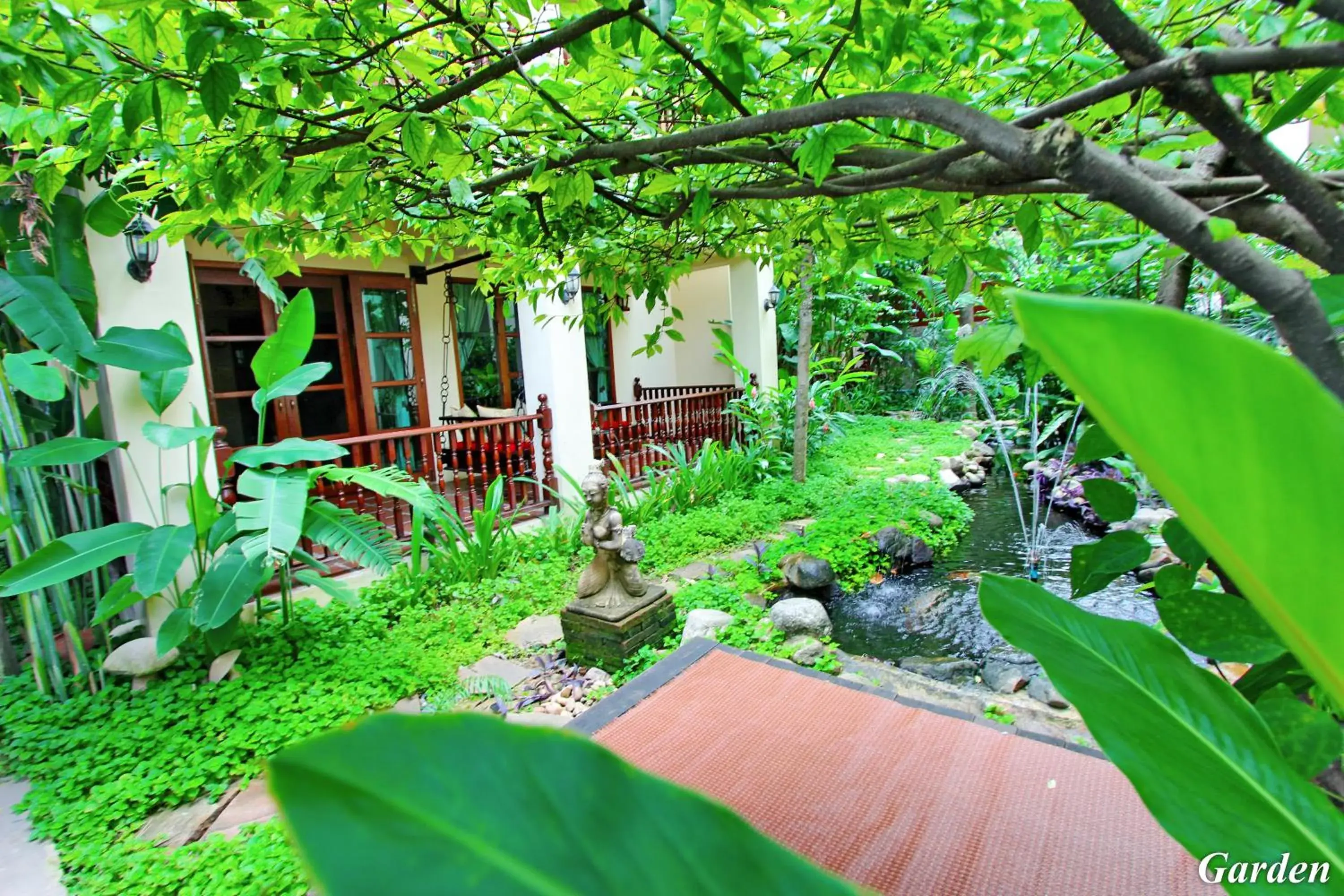 Garden, Patio/Outdoor Area in Shewe Wana Suite Resort