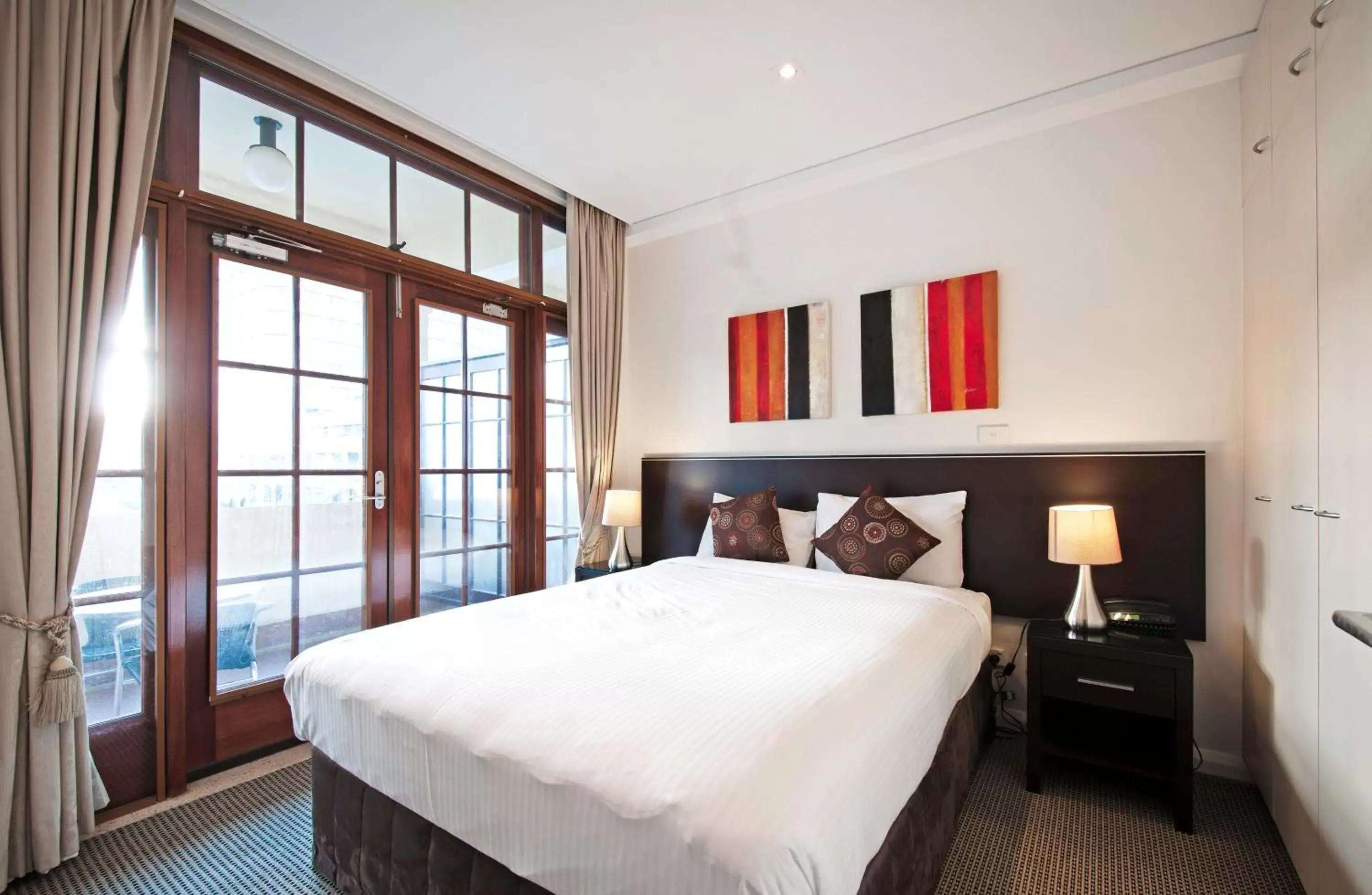 Bed in Quest Canberra Bed in Quest Canberra