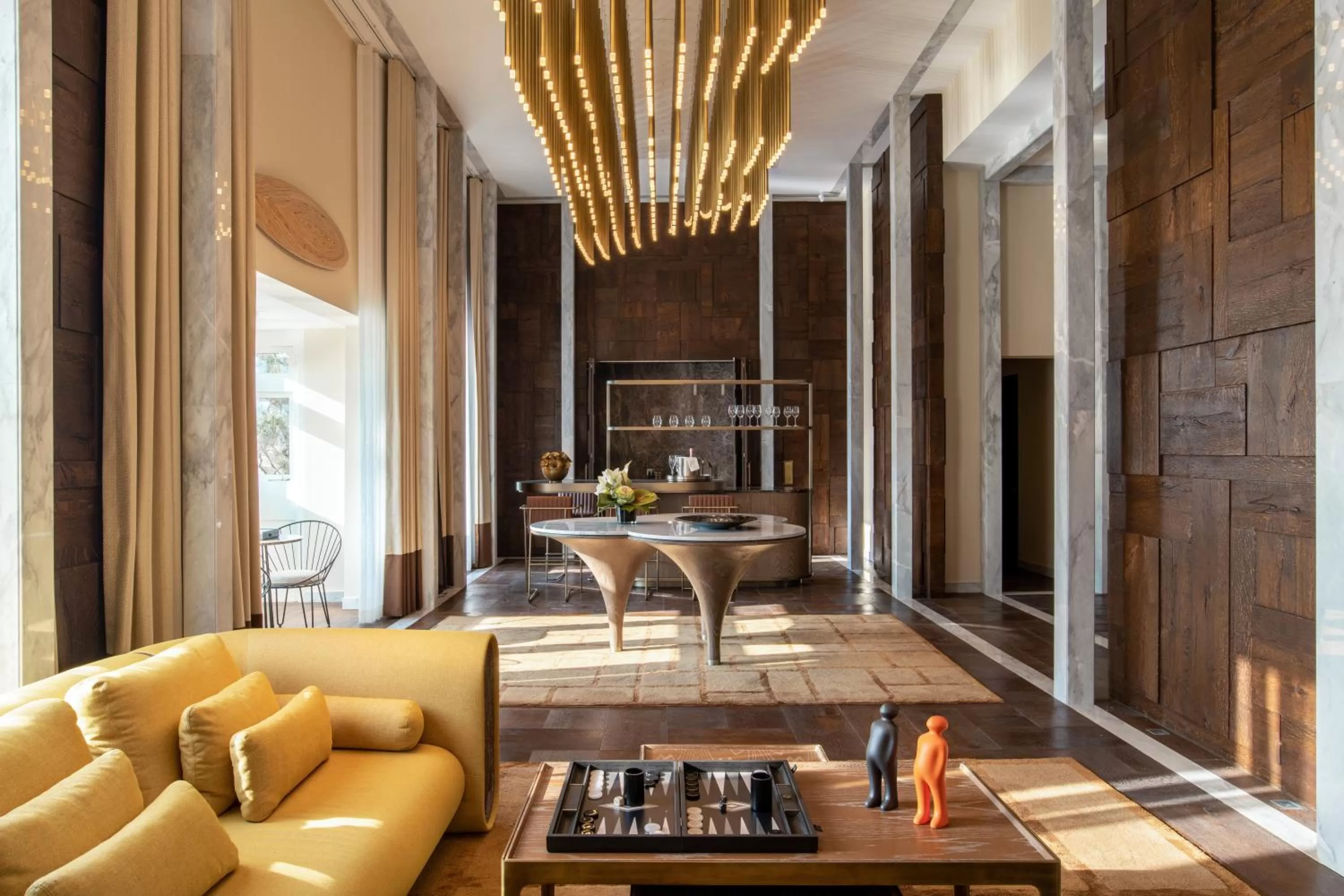 Living room in Iniala Harbour House