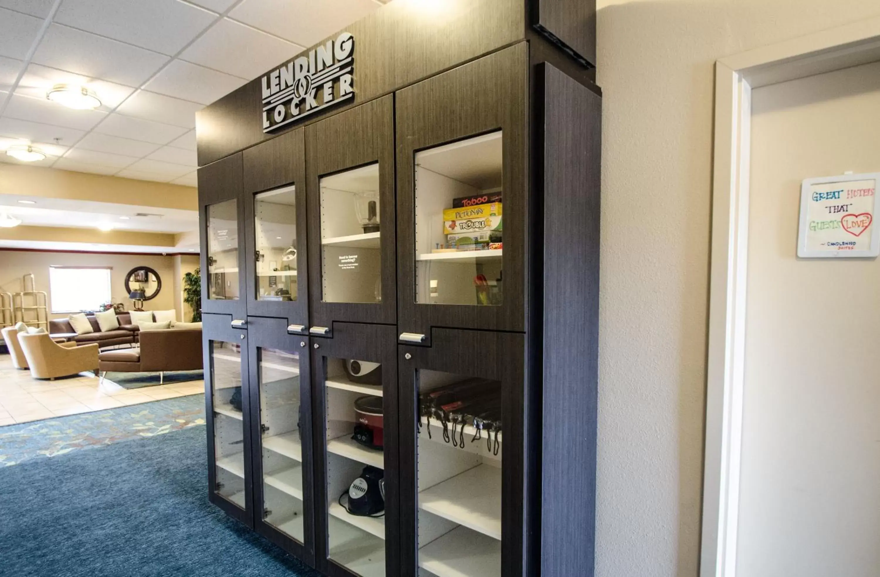 Lobby or reception in Candlewood Suites Temple, an IHG Hotel