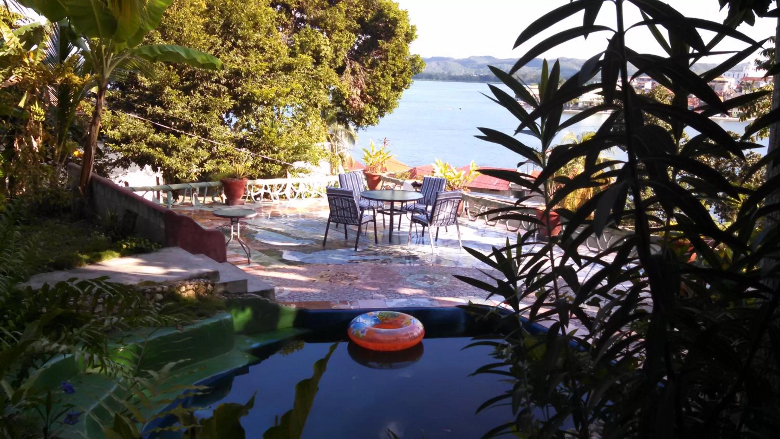 Patio in Zapote Tree Inn