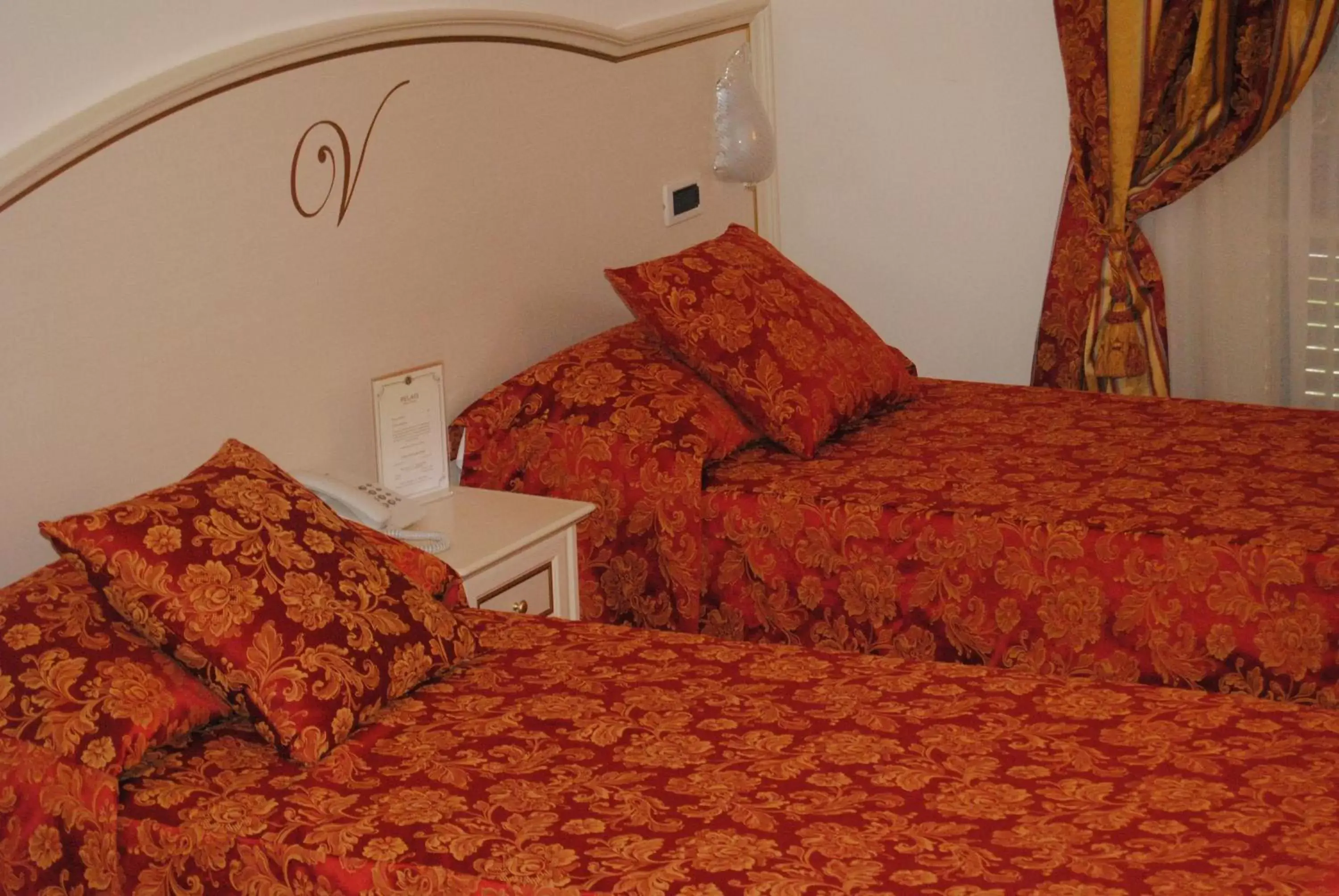 Bed in Hotel Vedute