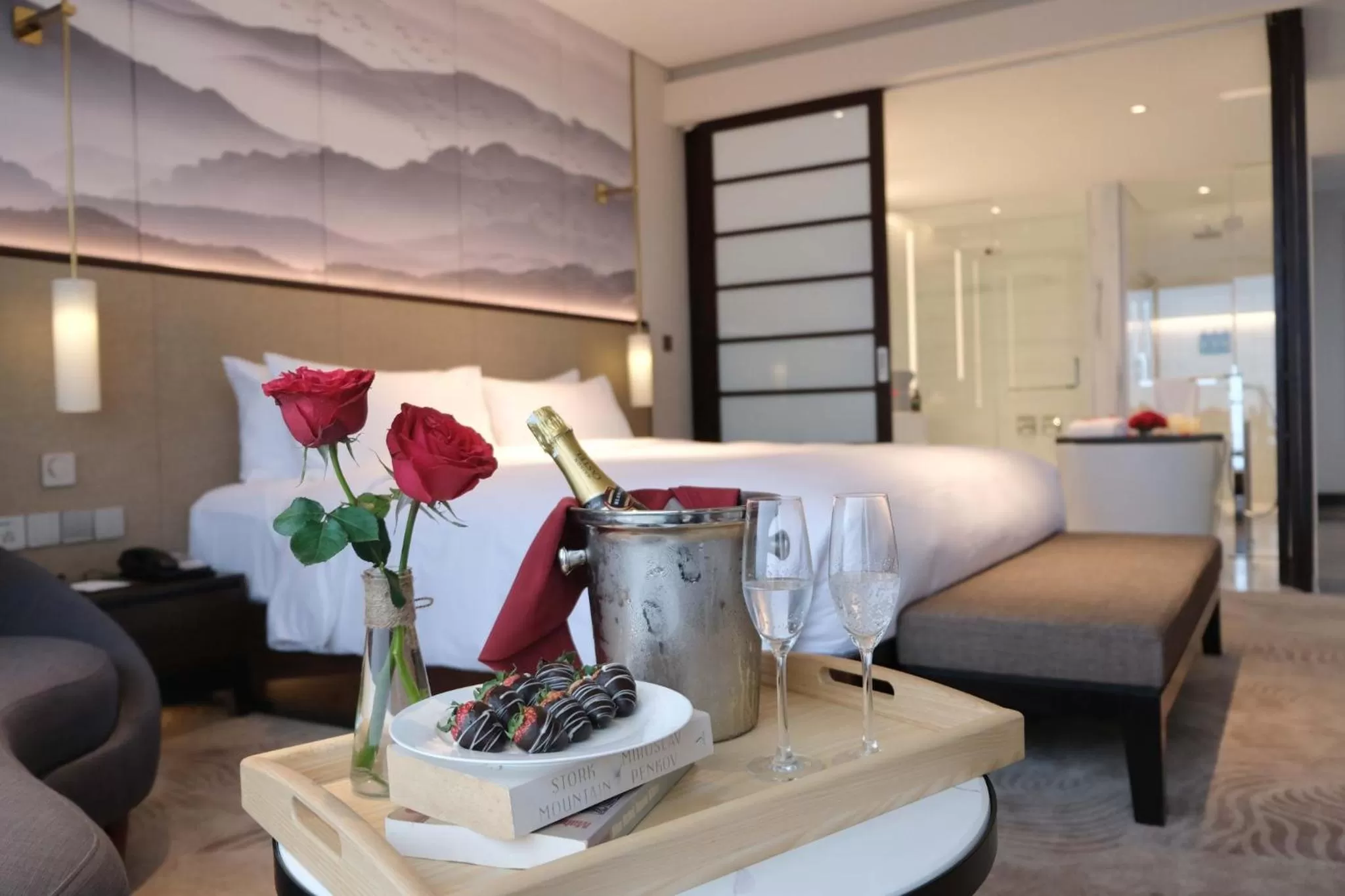 Photo of the whole room, Bed in Crowne Plaza Vinh Yen City Centre by IHG