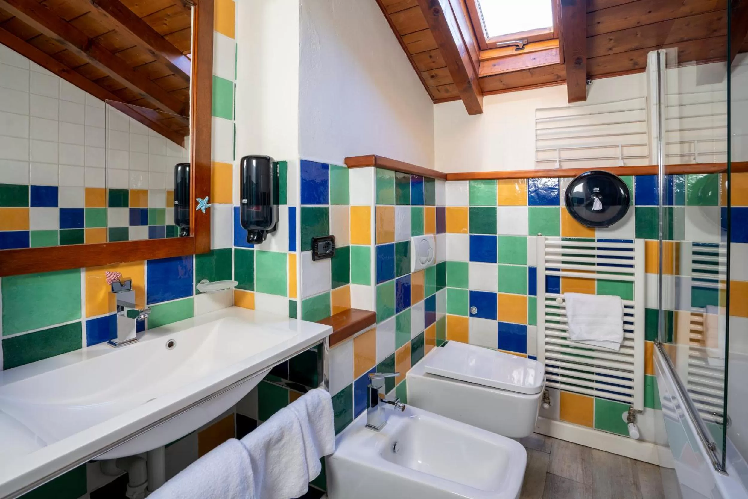 Bathroom in Locanda Alberti