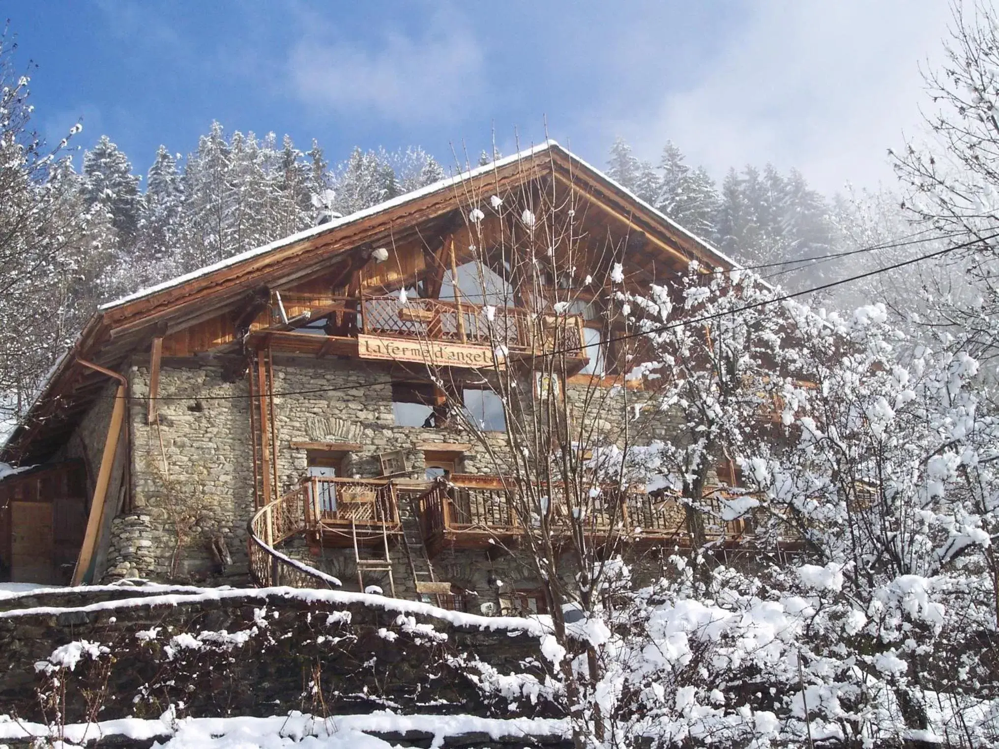 Winter in La Ferme d'Angele