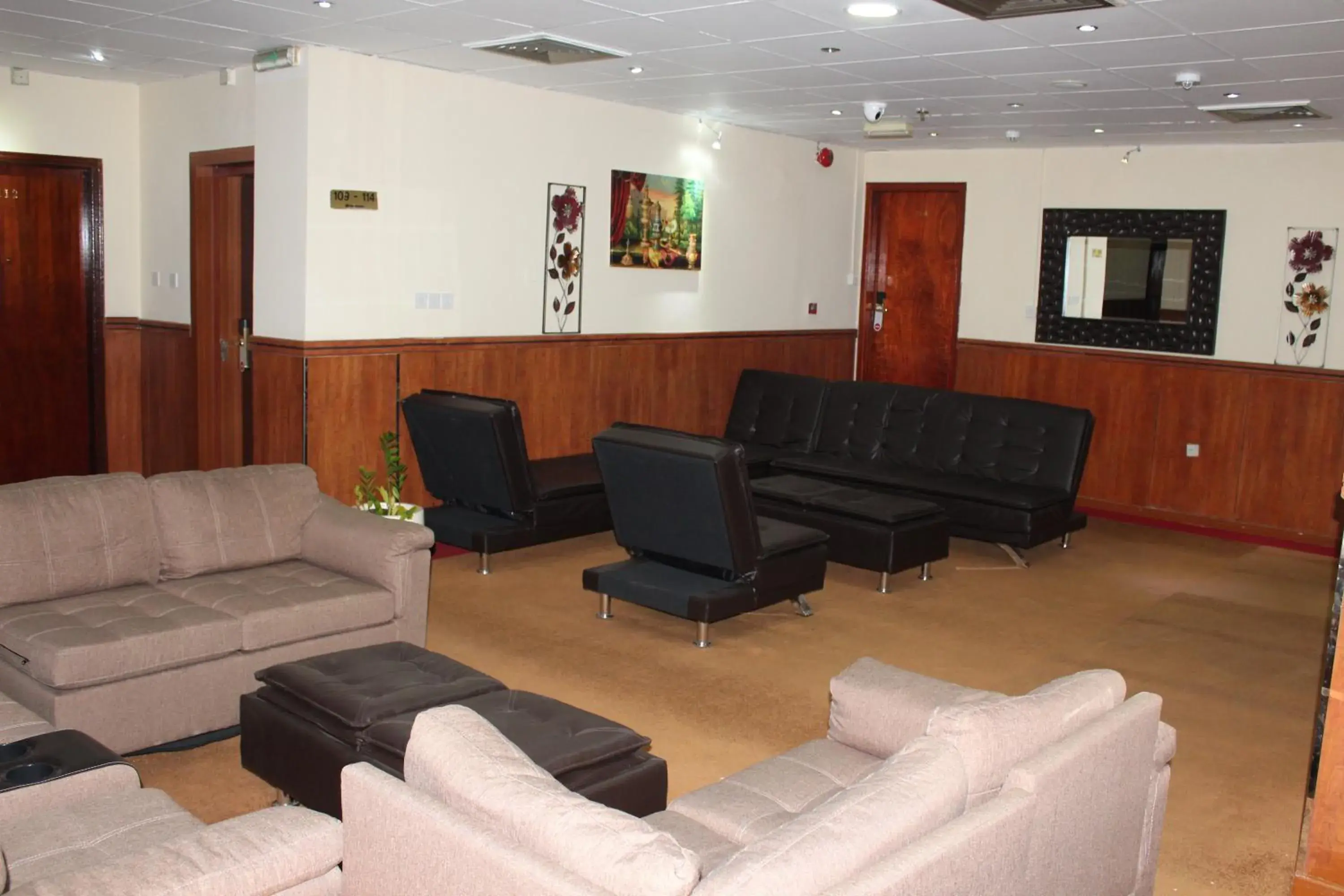 Seating area, Lobby/Reception in Grand Nova Hotel