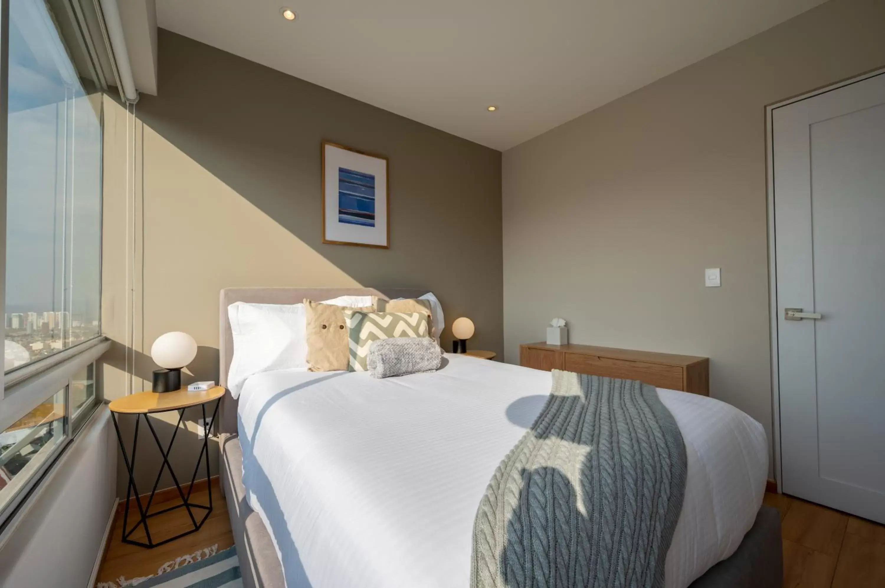 Bedroom, Bed in Capitalia - Apartments - Santa Fe