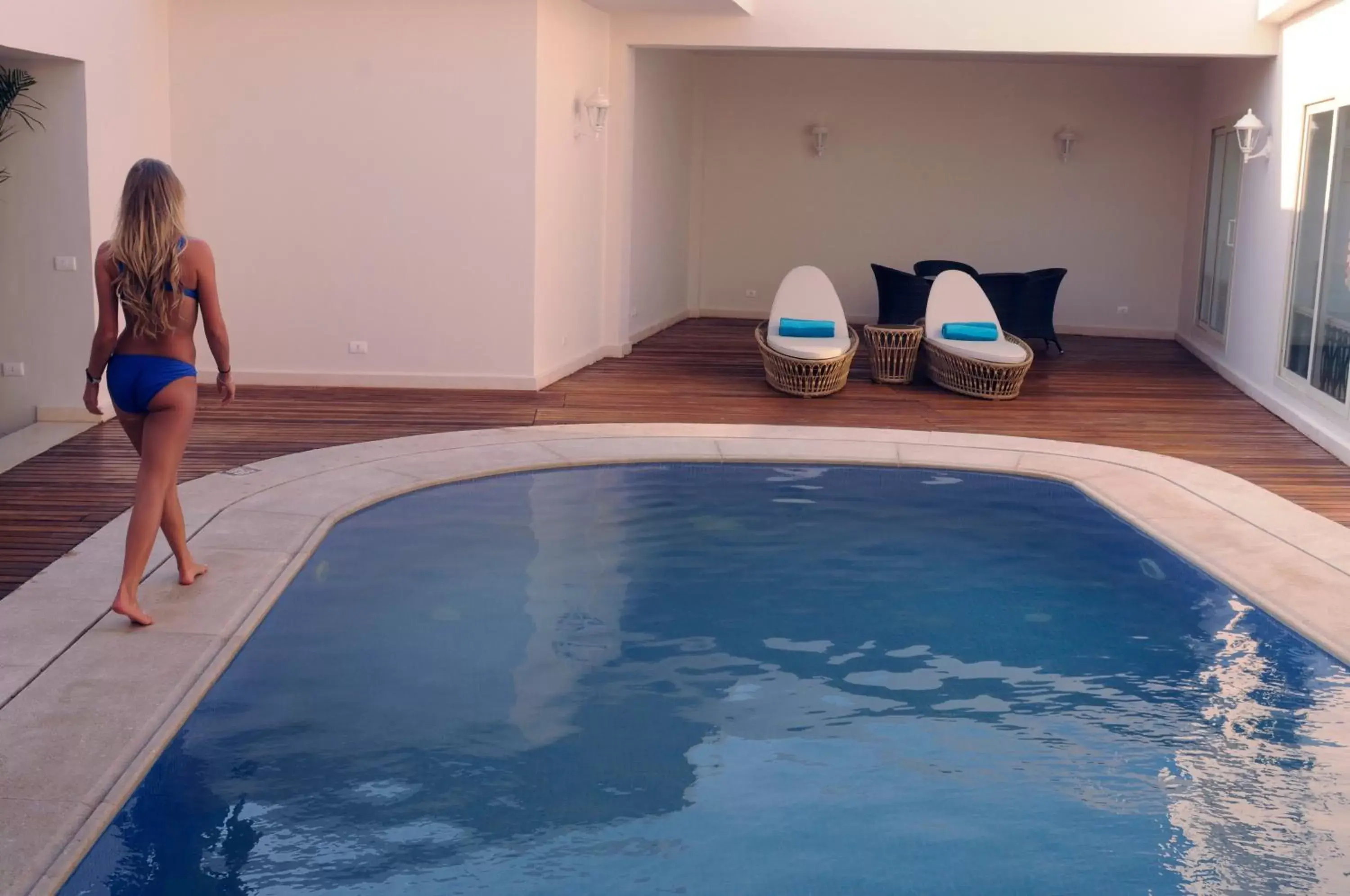 Seating area, Swimming Pool in Baron Palace Sahl Hasheesh