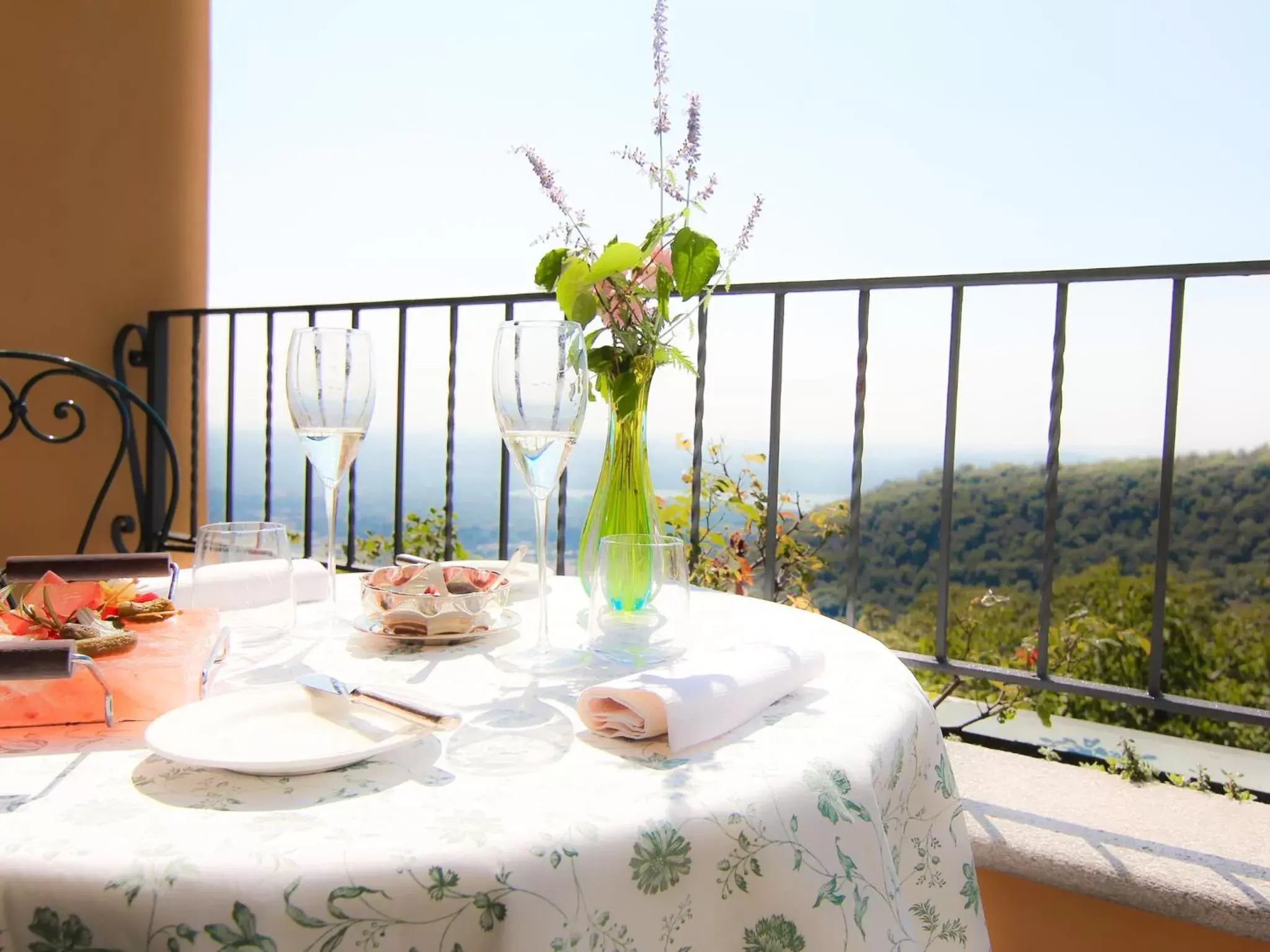 Patio in Hotel Colonne