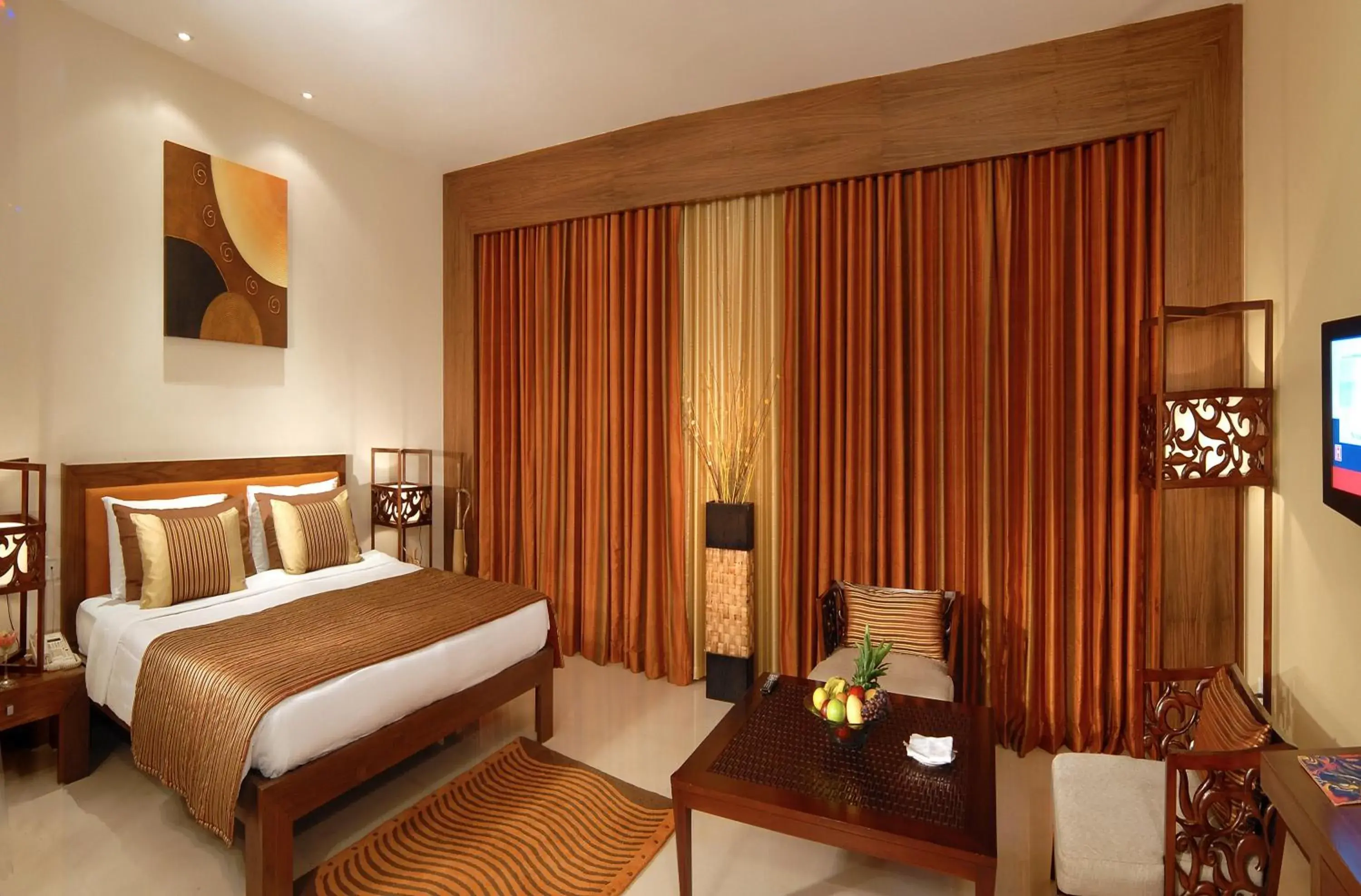 Bedroom, Bed in The Manohar Hyderabad