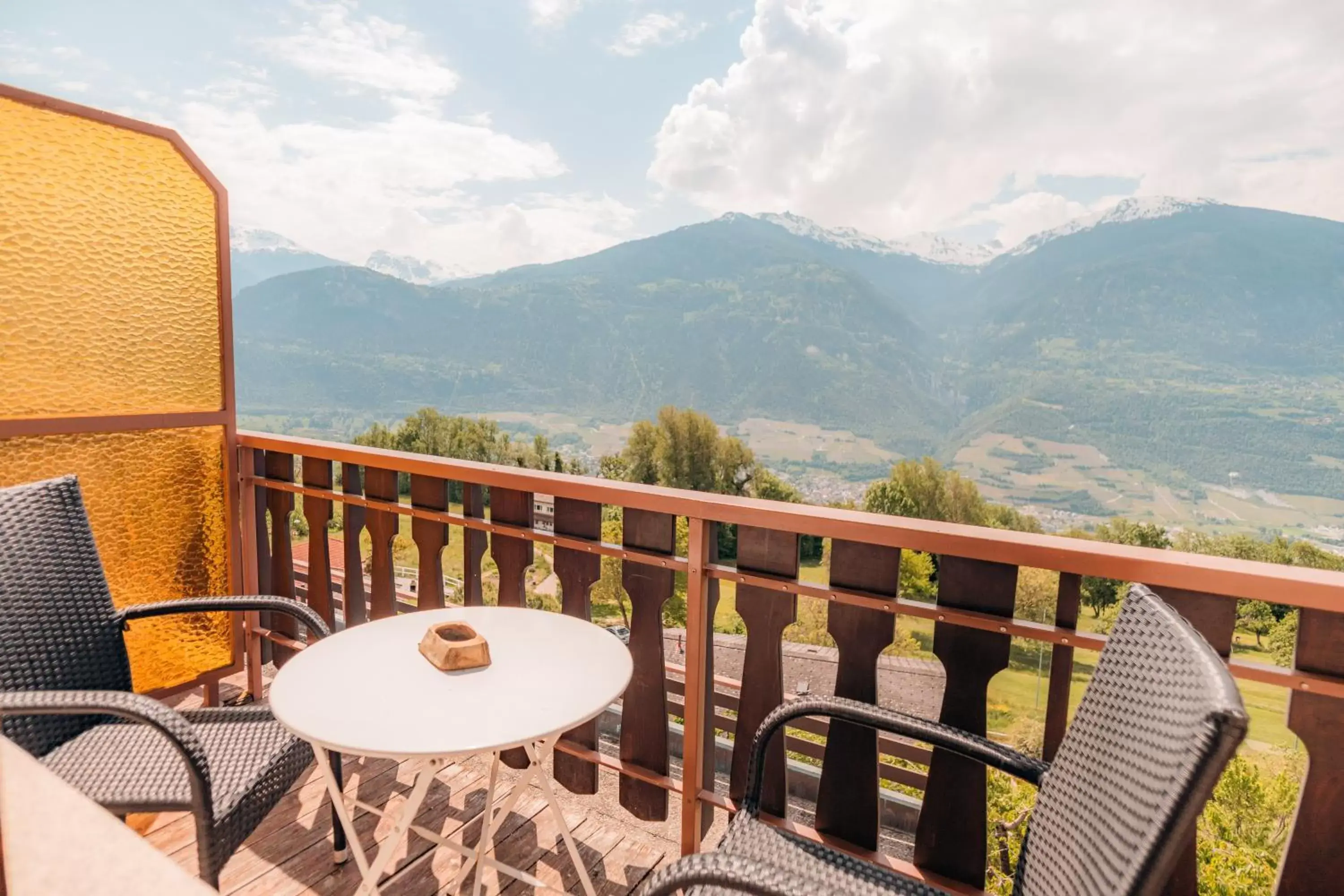 Natural landscape, Balcony/Terrace in Relais Fleuri