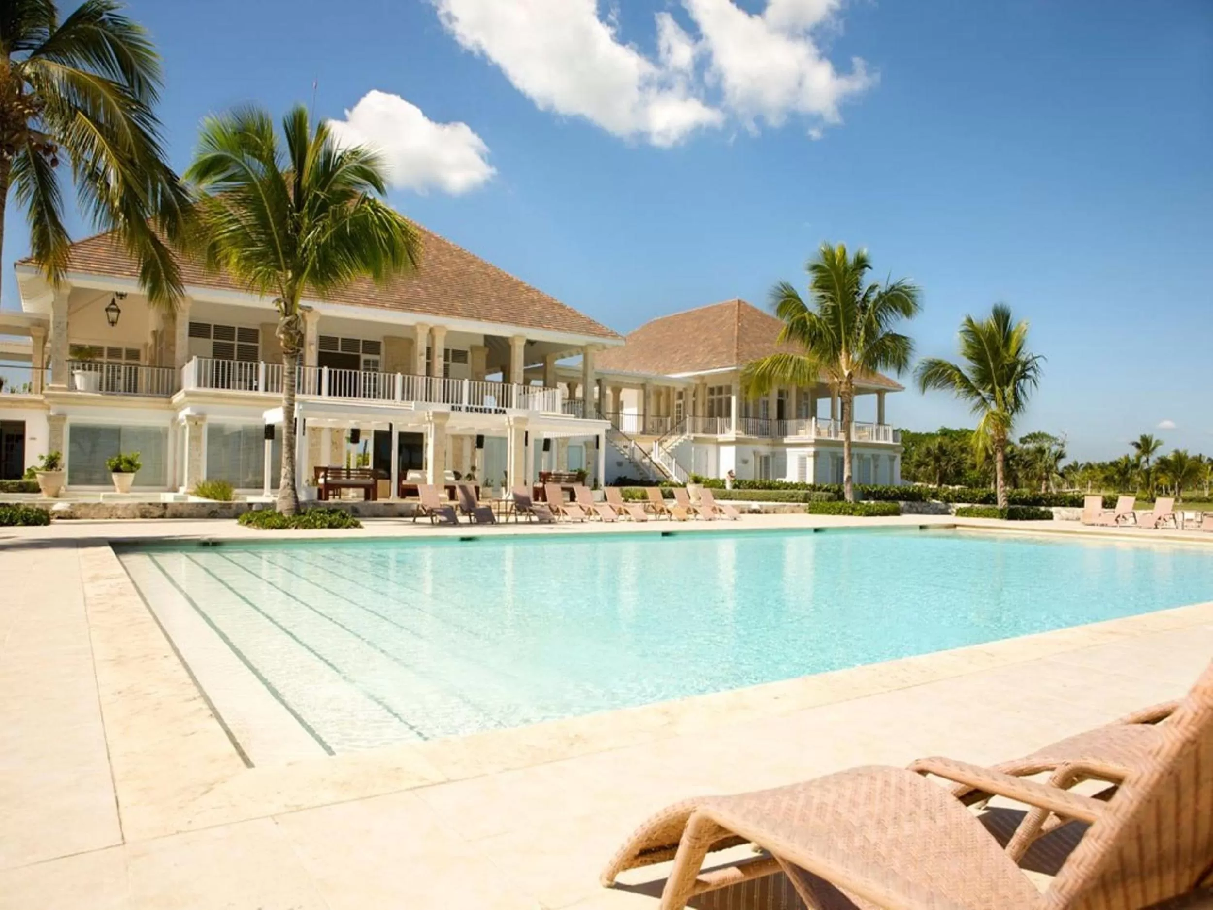 Swimming pool in Tortuga Bay