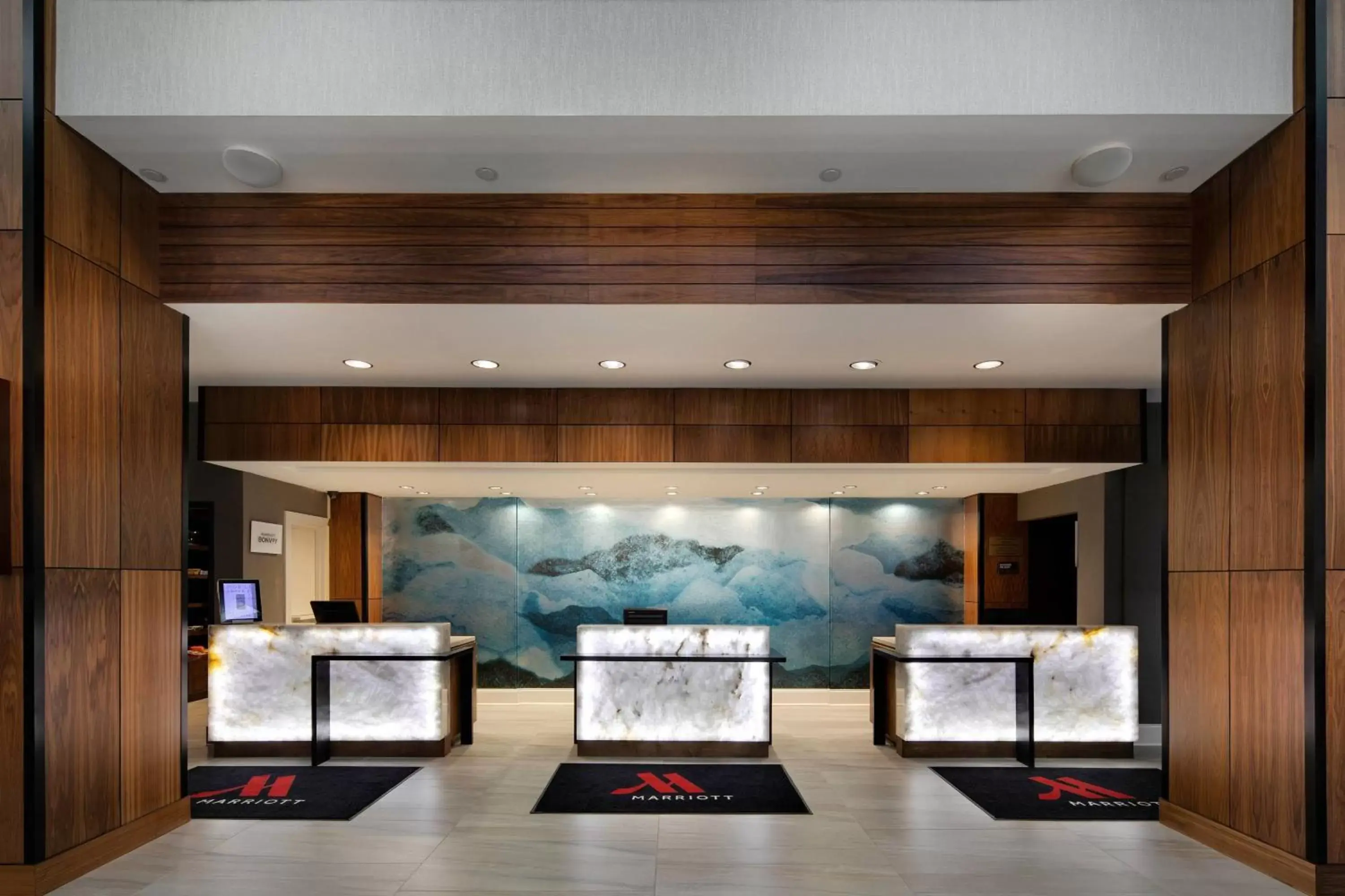 Lobby or reception in Winston-Salem Marriott