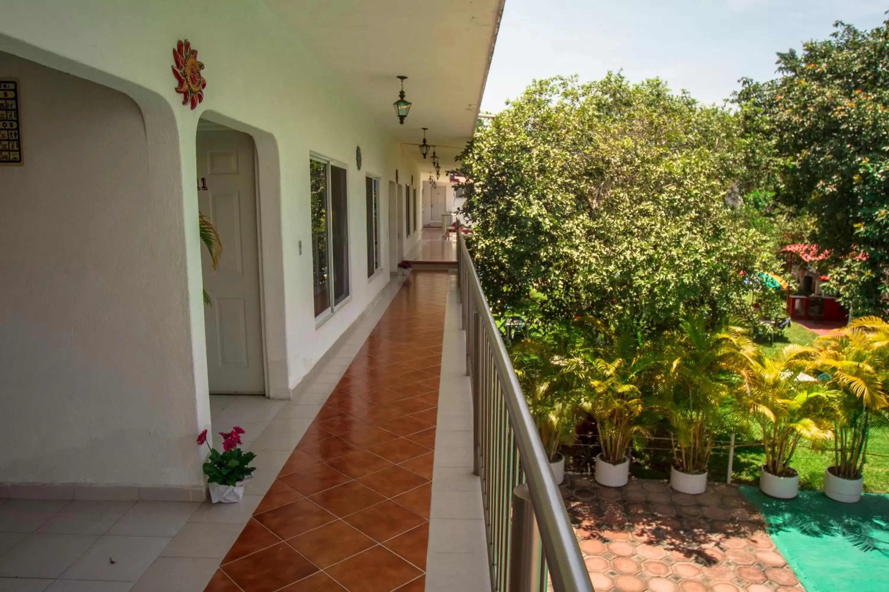 Garden, Balcony/Terrace in Hotel Quinta Paraiso