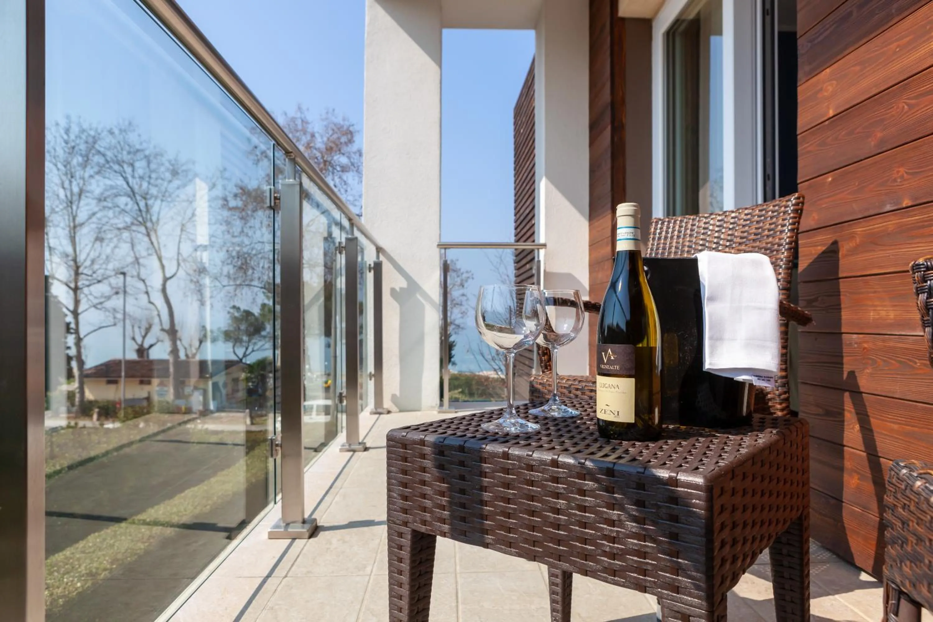 Balcony/Terrace in Hotel Maximilian