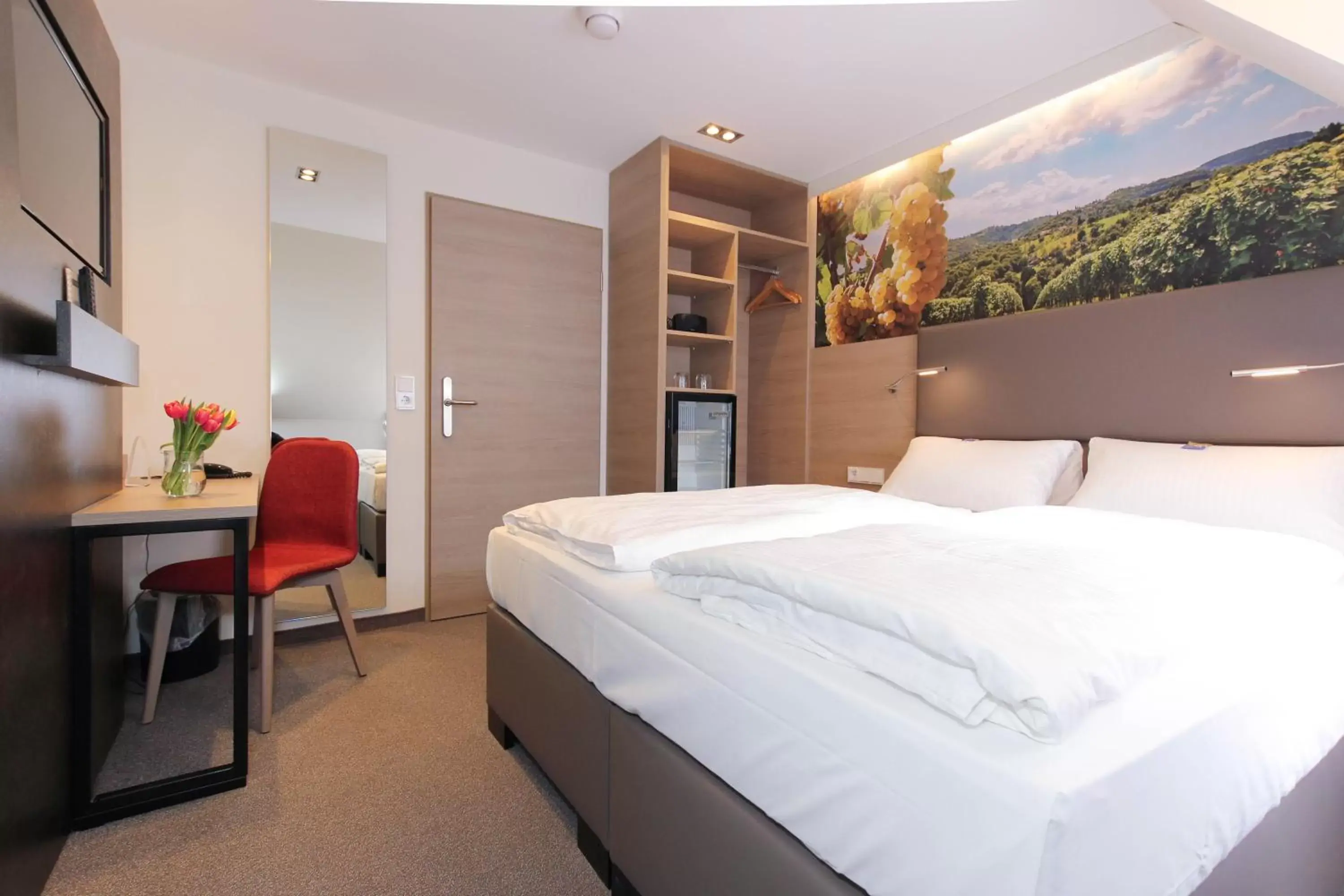 Bed in City Hotel Würzburg Bed in City Hotel Würzburg