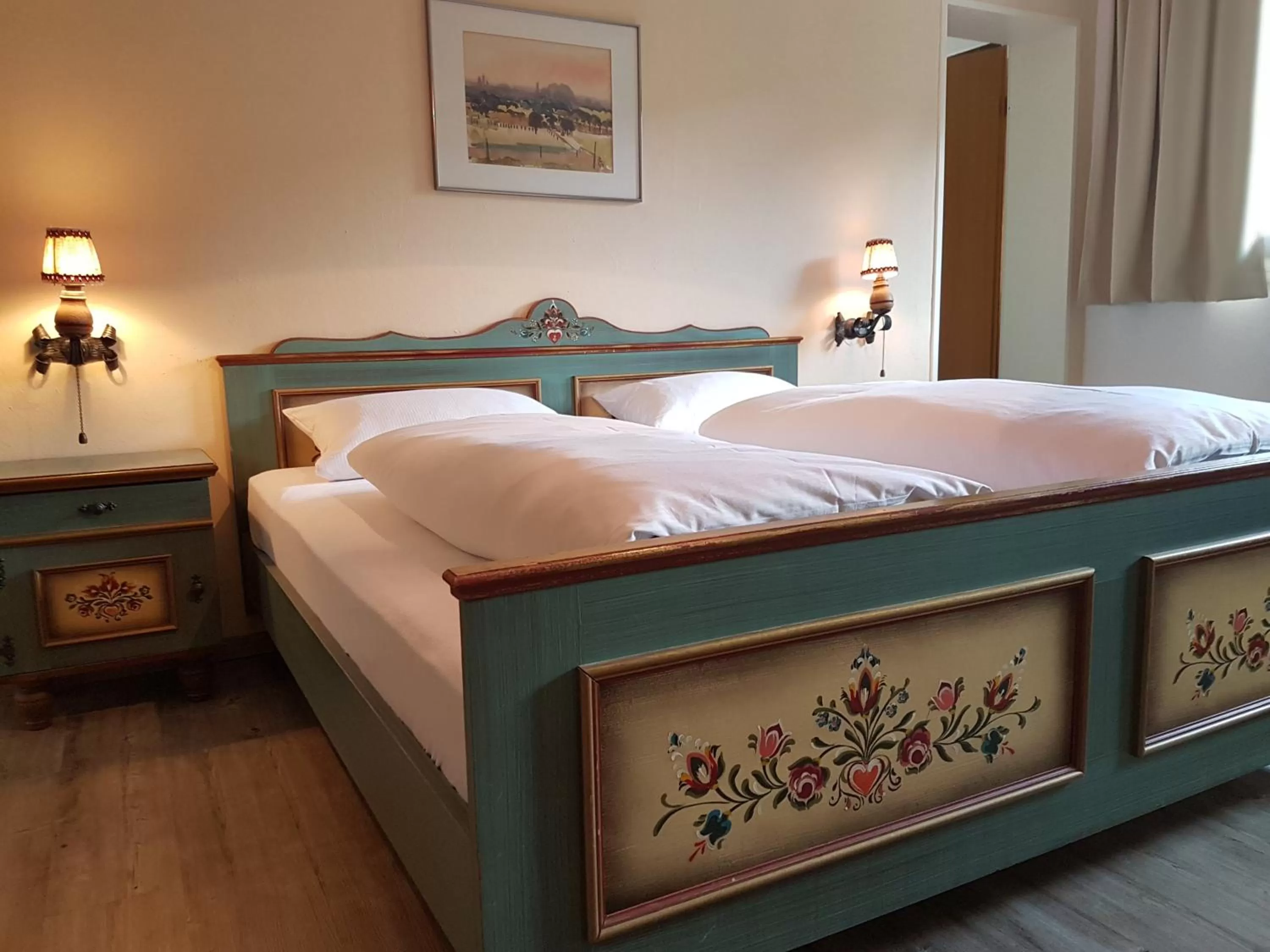 Bed in Hotel Landhaus Sonnenhof