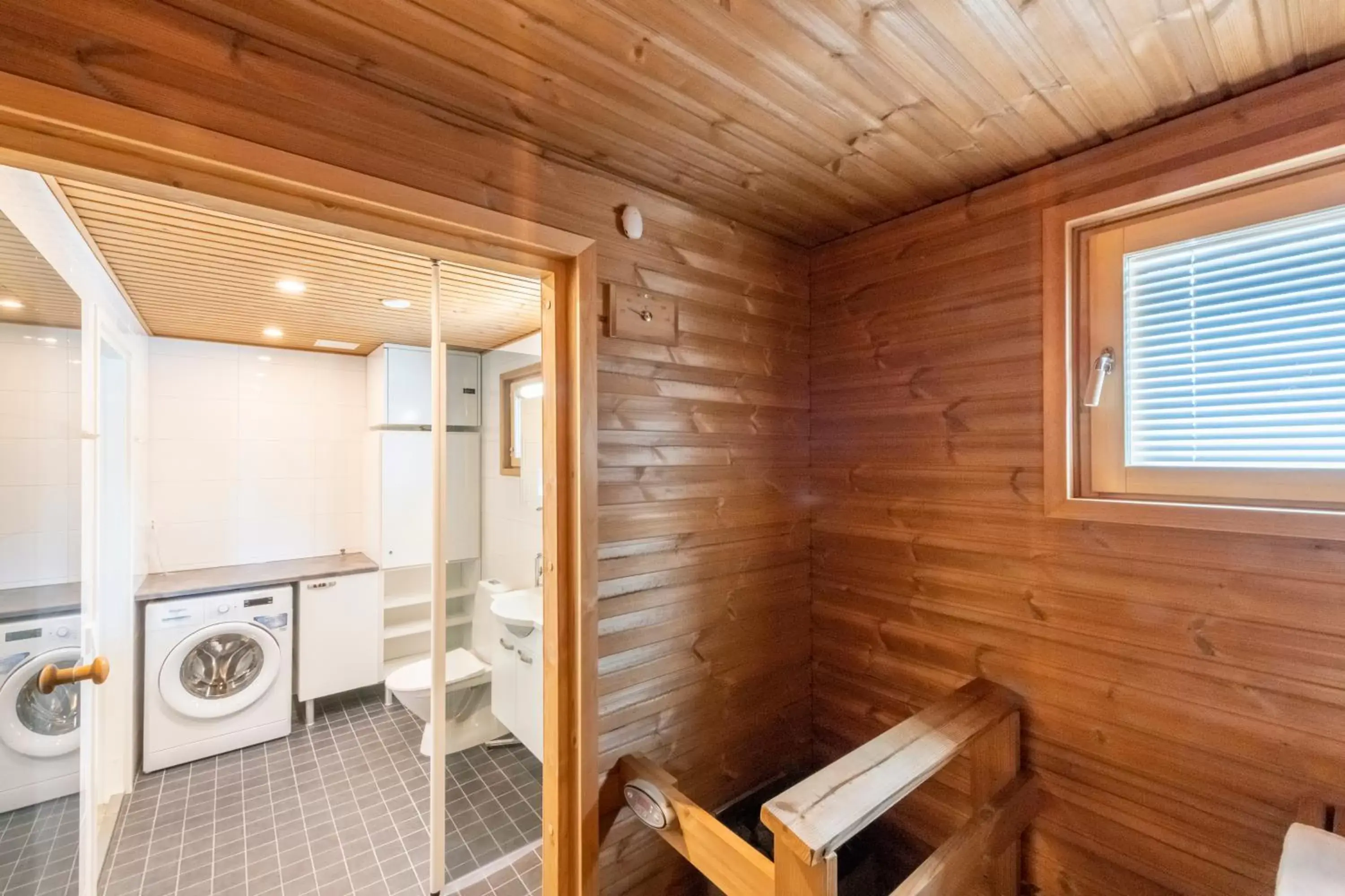 Sauna, Bathroom in Holiday Club Kuusamon Tropiikki