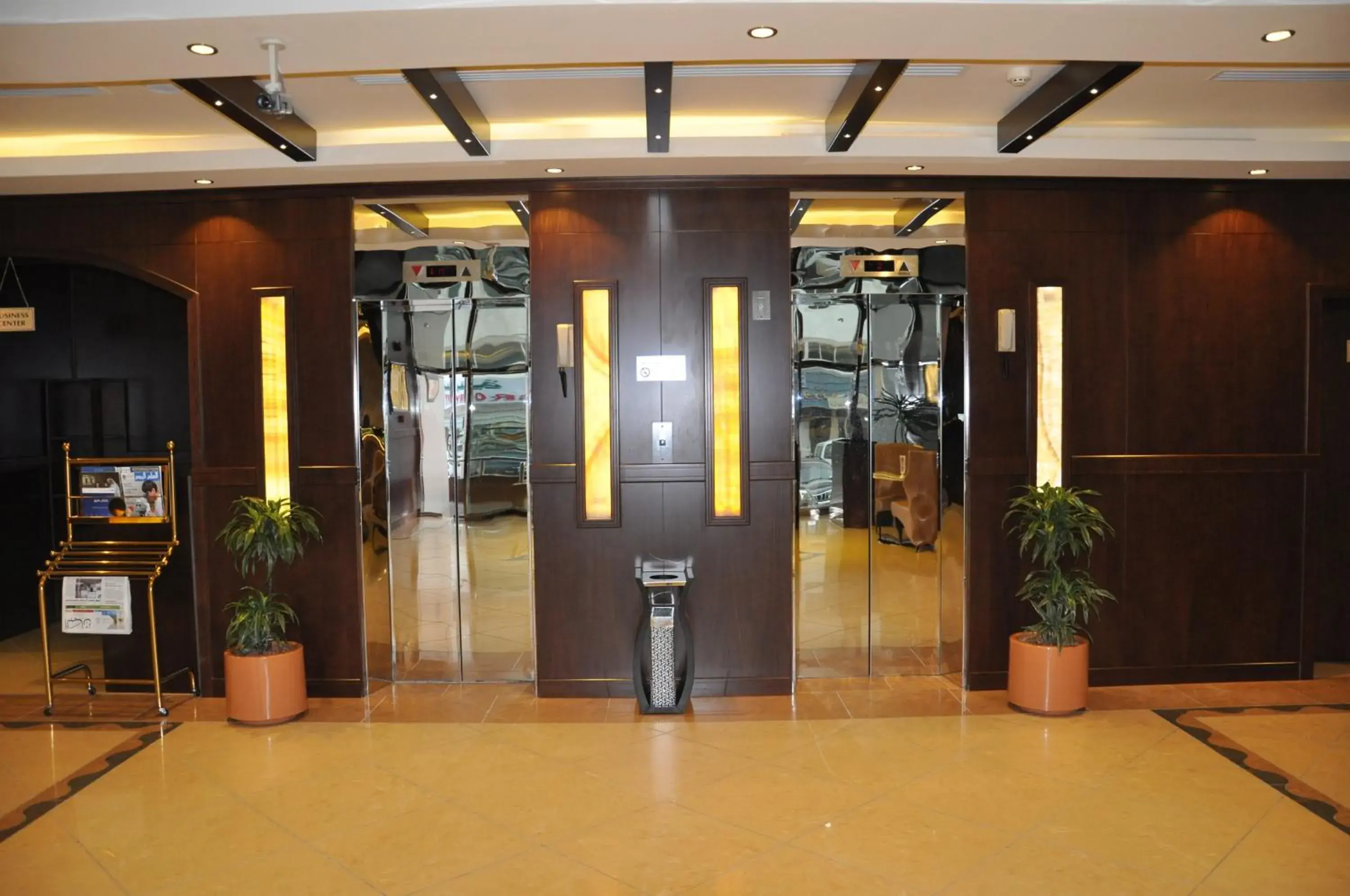 Lobby or reception in Fortune Plaza Hotel, Dubai Airport