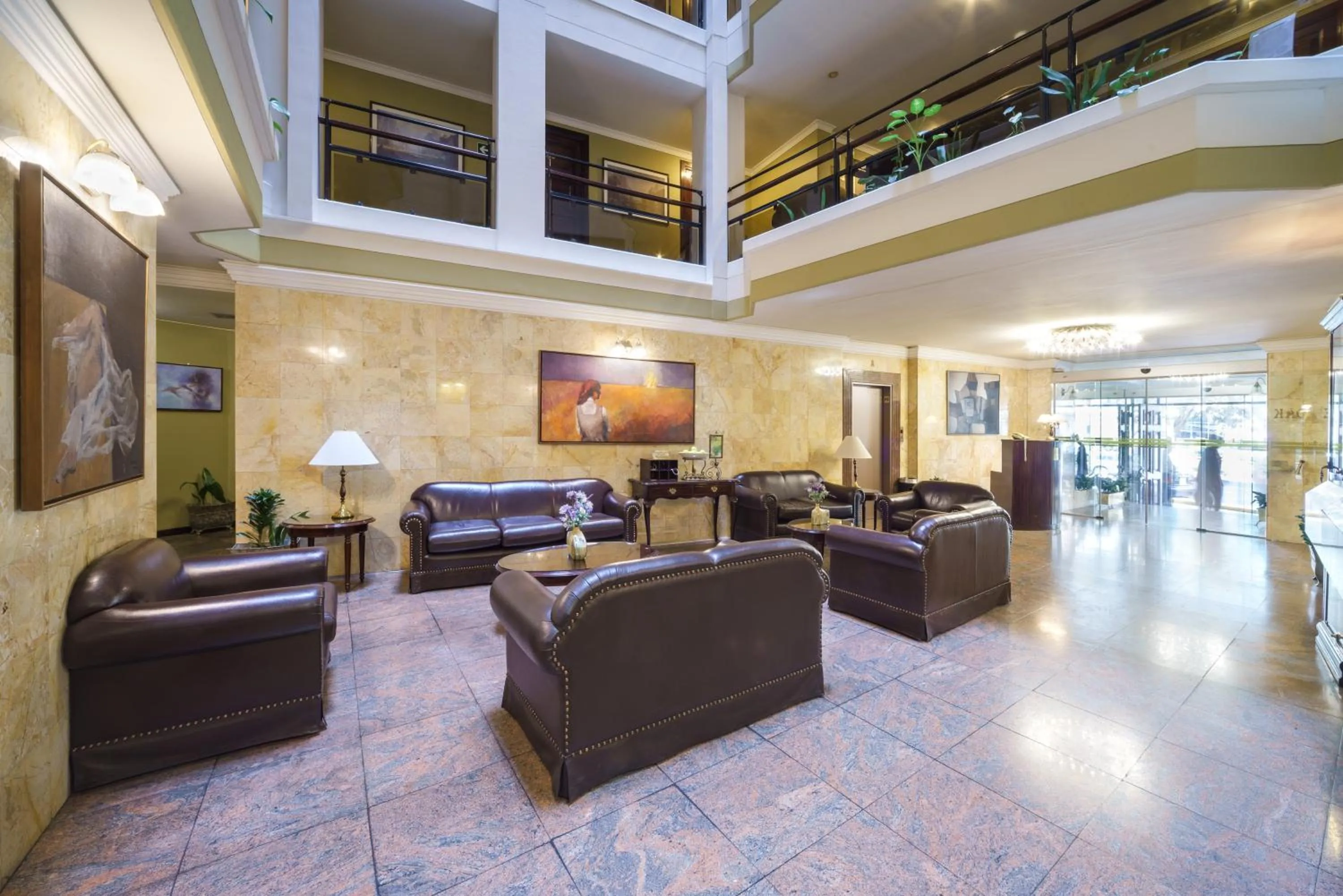 Lobby or reception in Ritz Apart Hotel