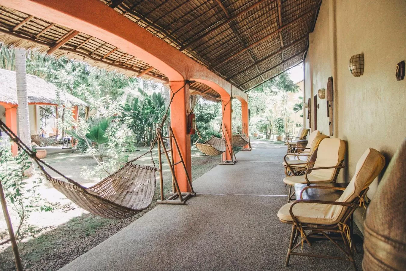 Patio in Hibiscus Garden Resort