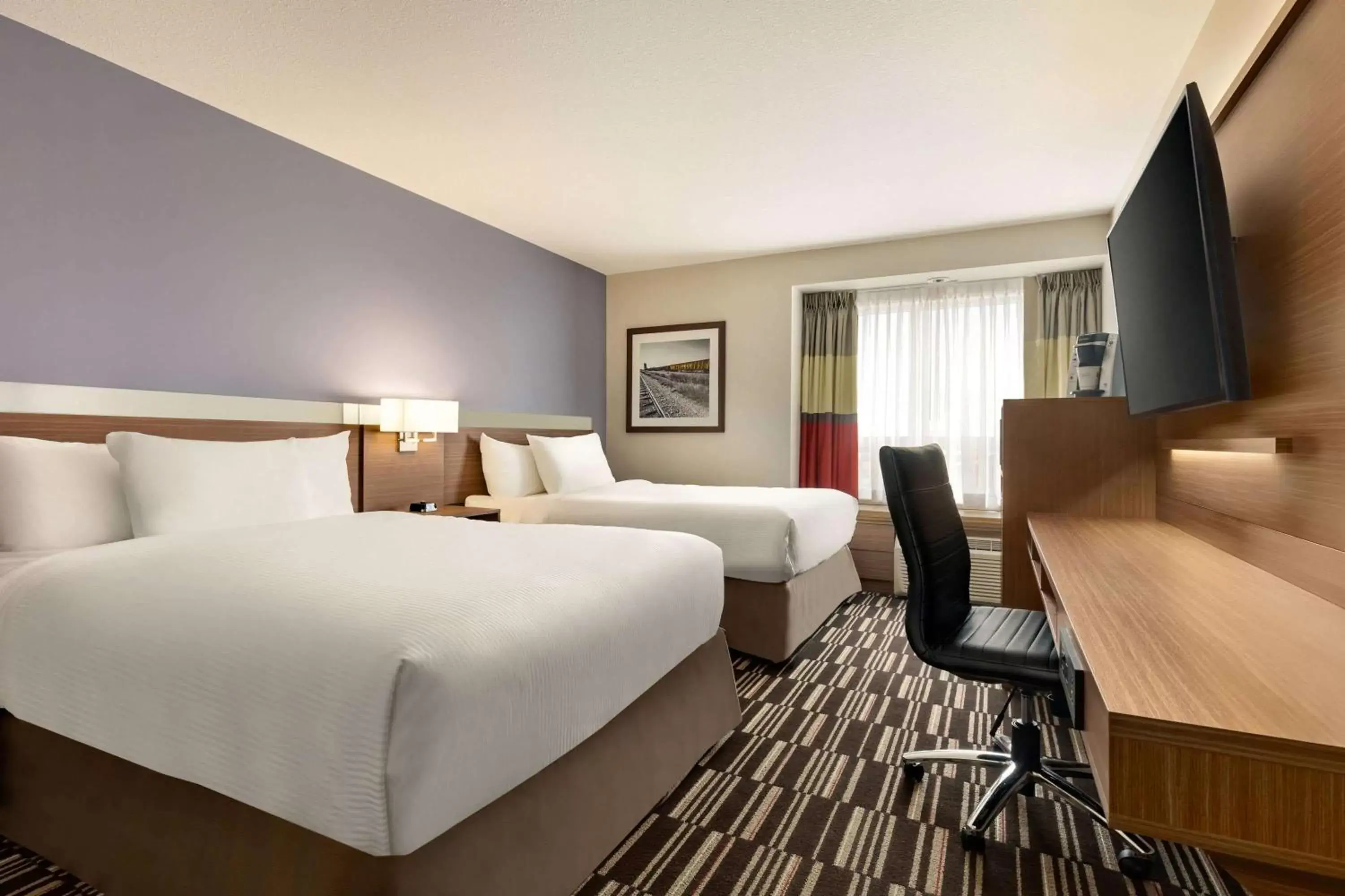 Photo of the whole room in Microtel Inn & Suites by Wyndham Bonnyville