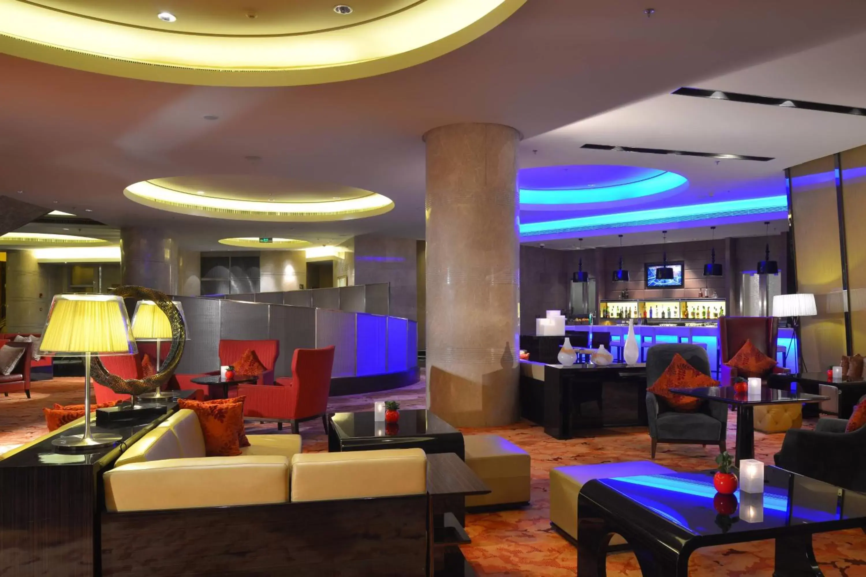 Lobby or reception, Restaurant/Places to Eat in Shanghai Marriott Hotel Riverside