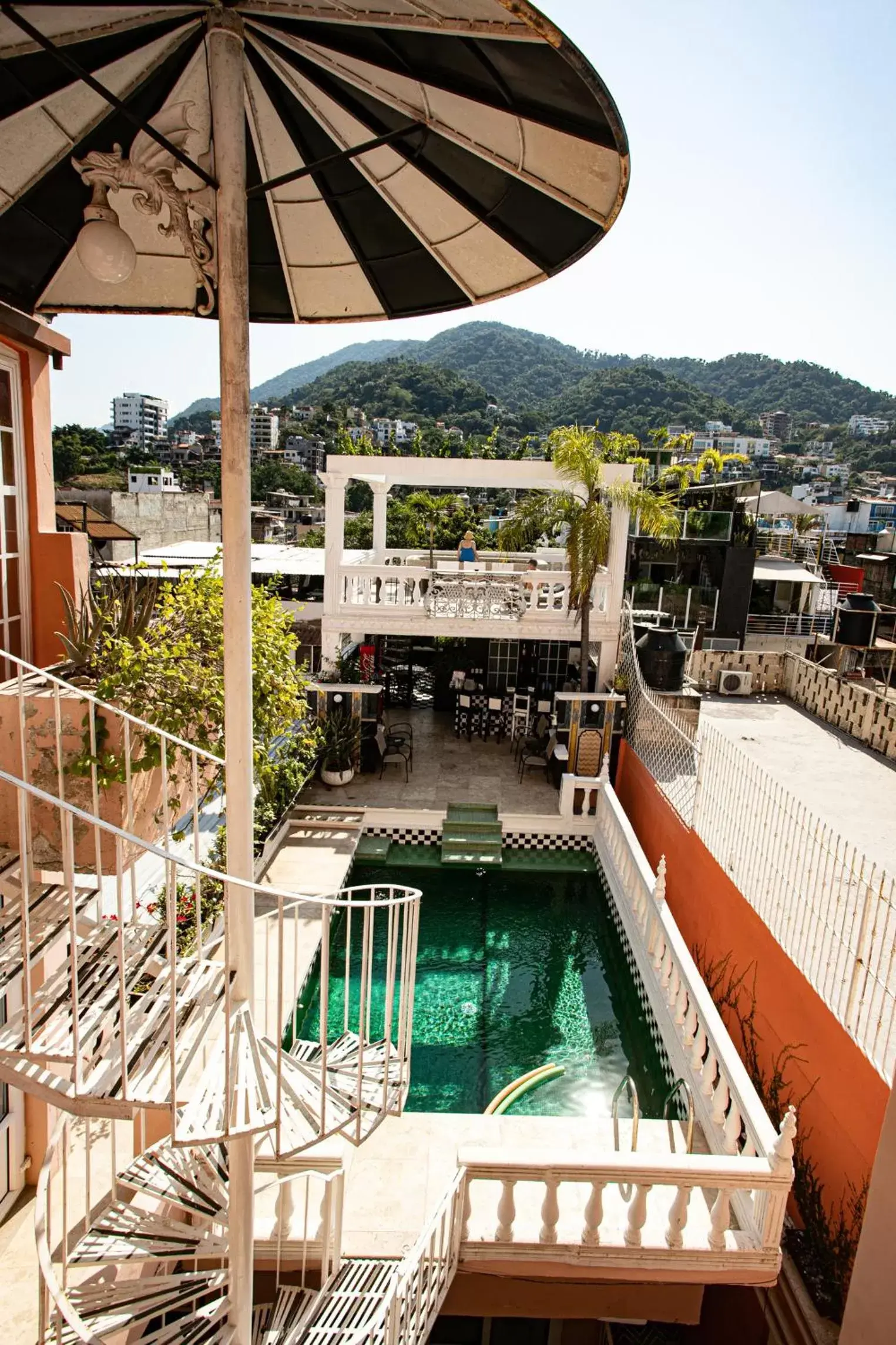 Pool View in Hotel Boutique Rivera Del Rio