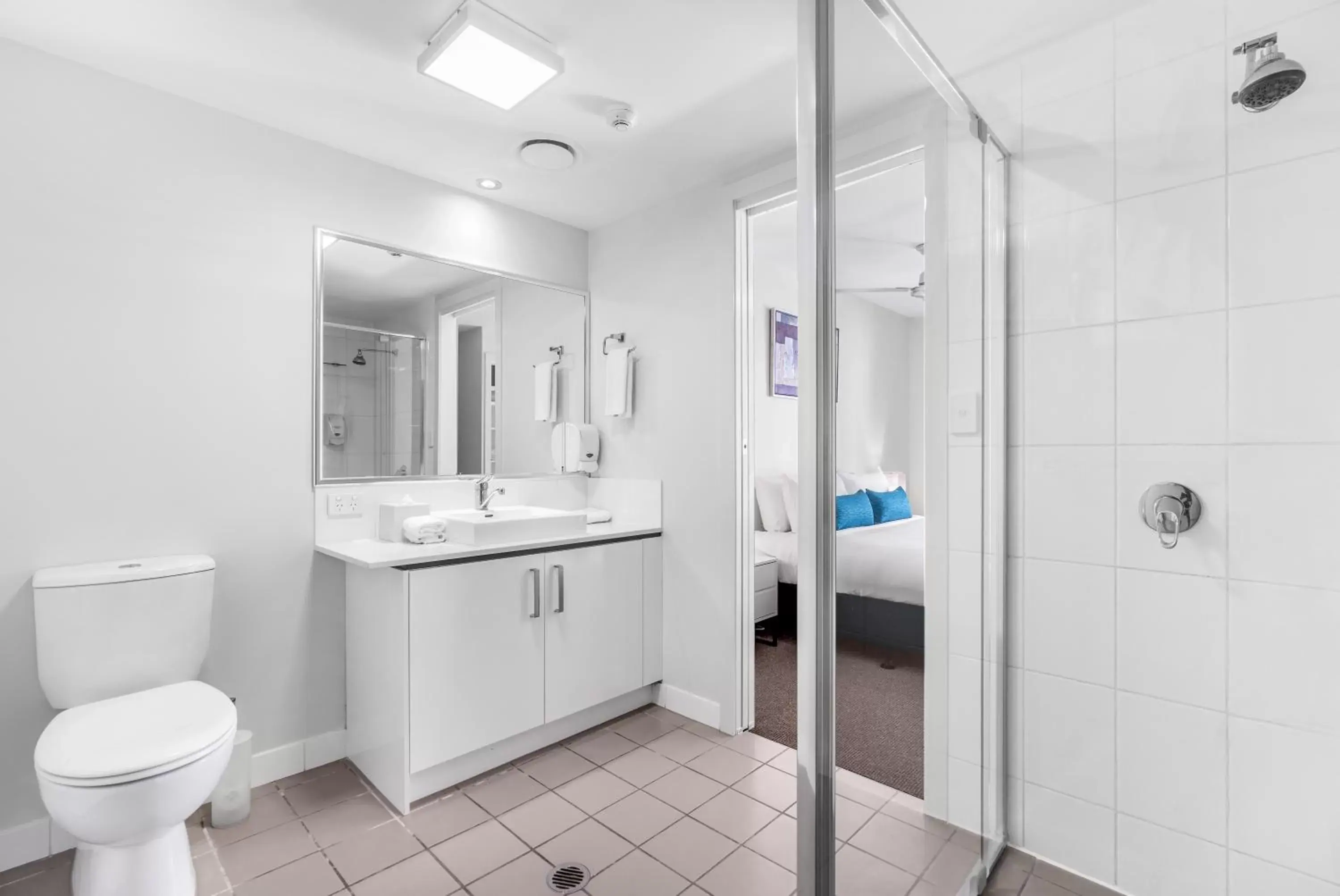 Bathroom in Essence Apartments Chermside