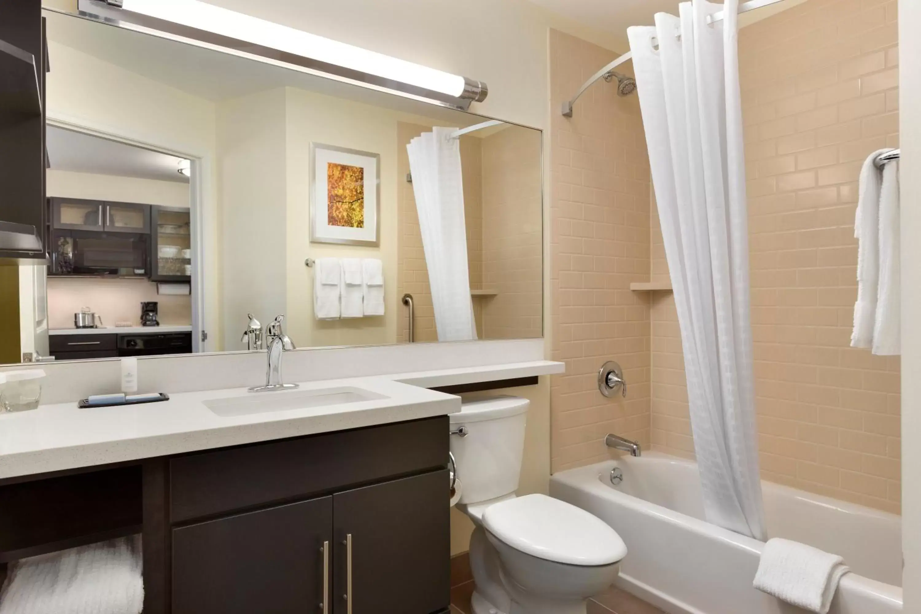 Bathroom in Candlewood Suites Vestal - Binghamton, an IHG Hotel